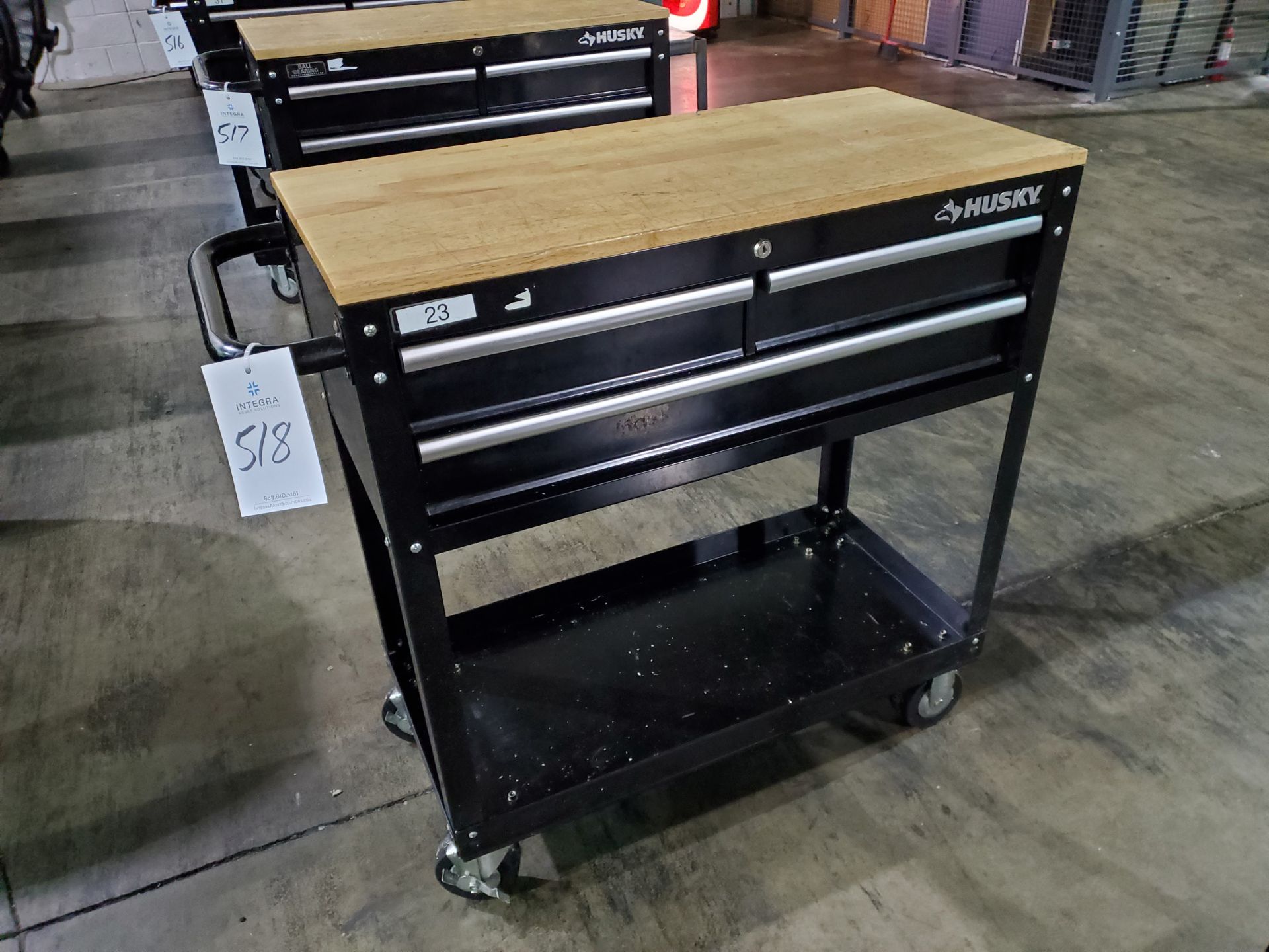 Husky 3-Drawer Tool Cart