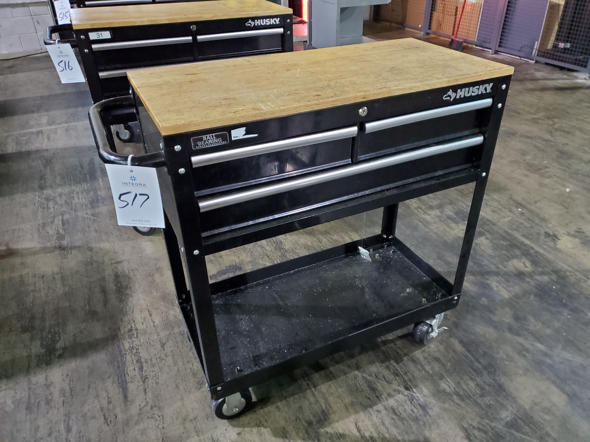 Husky 3-Drawer Tool Cart