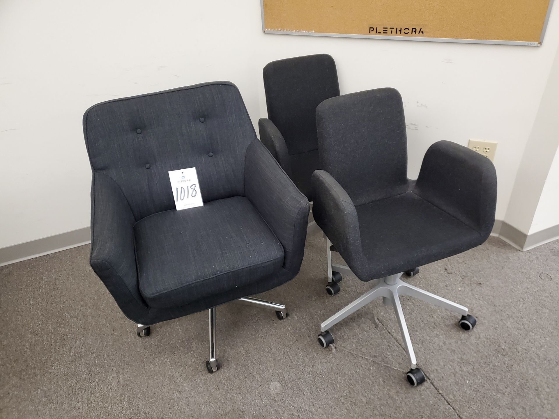 (3) Assorted Office Chairs