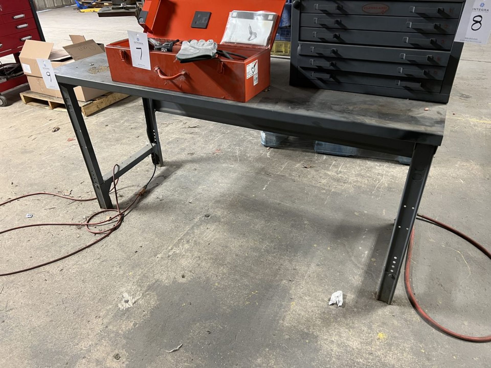 30" x 72" Steel Work Table