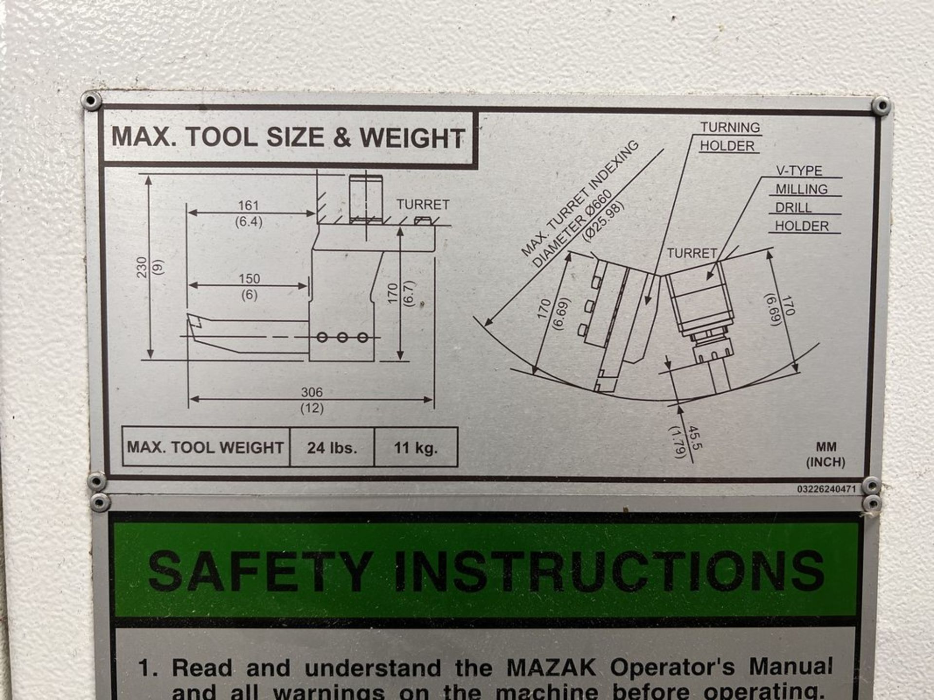 Mazak QTN-200MSY-II CNC Milling & Turning Center - Image 7 of 16