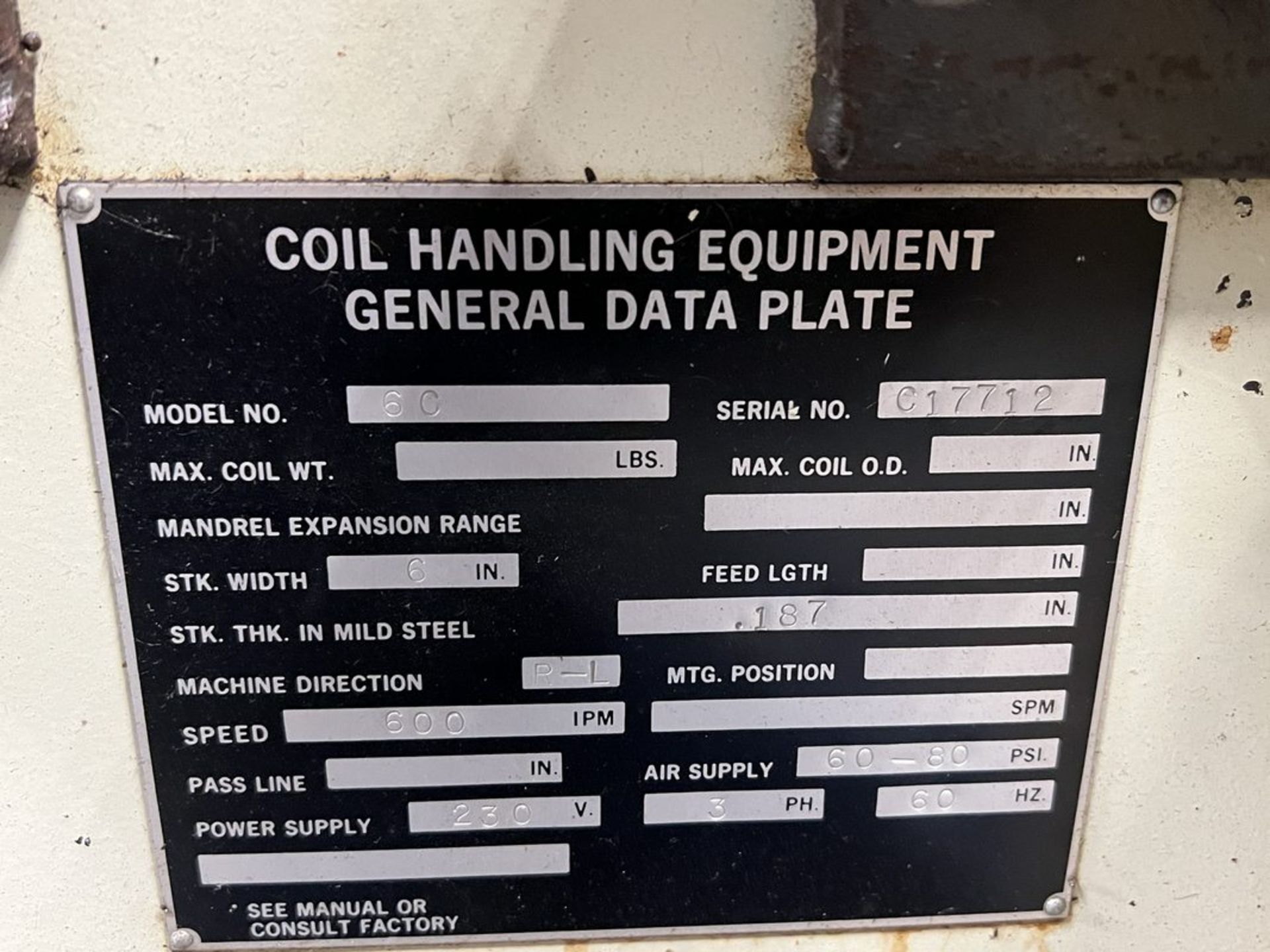 Coil Servo Feed Line - Image 12 of 13