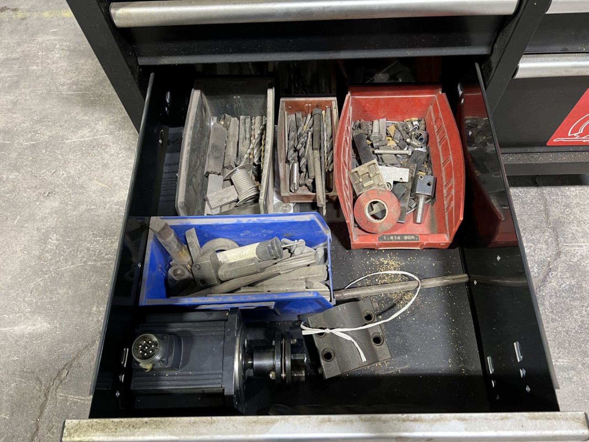 Husky 9-Drawer Rolling Tool Cabinet with Contents - Image 5 of 8