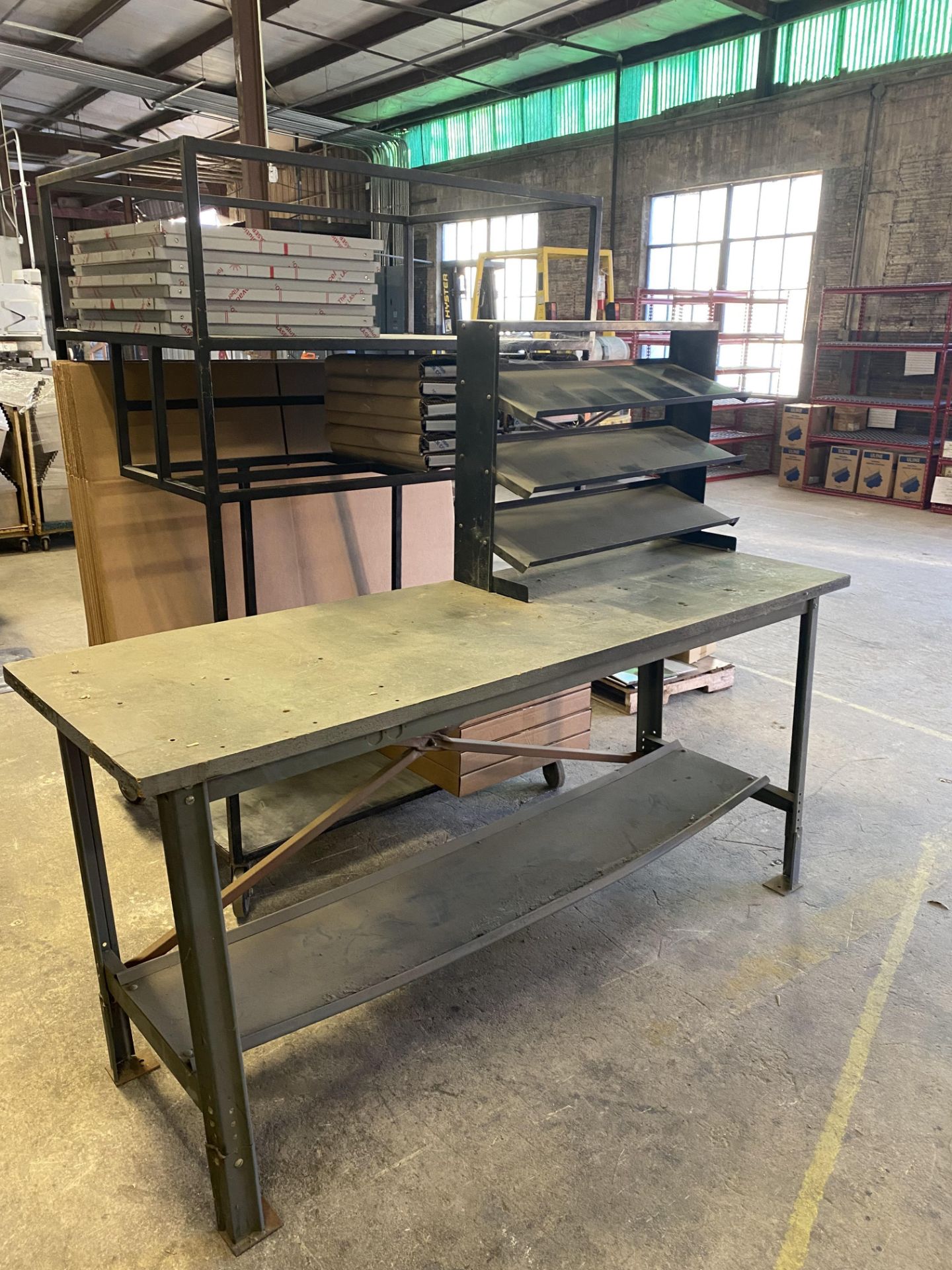 24" x 72" Adjustable Height Work Table - Image 2 of 2