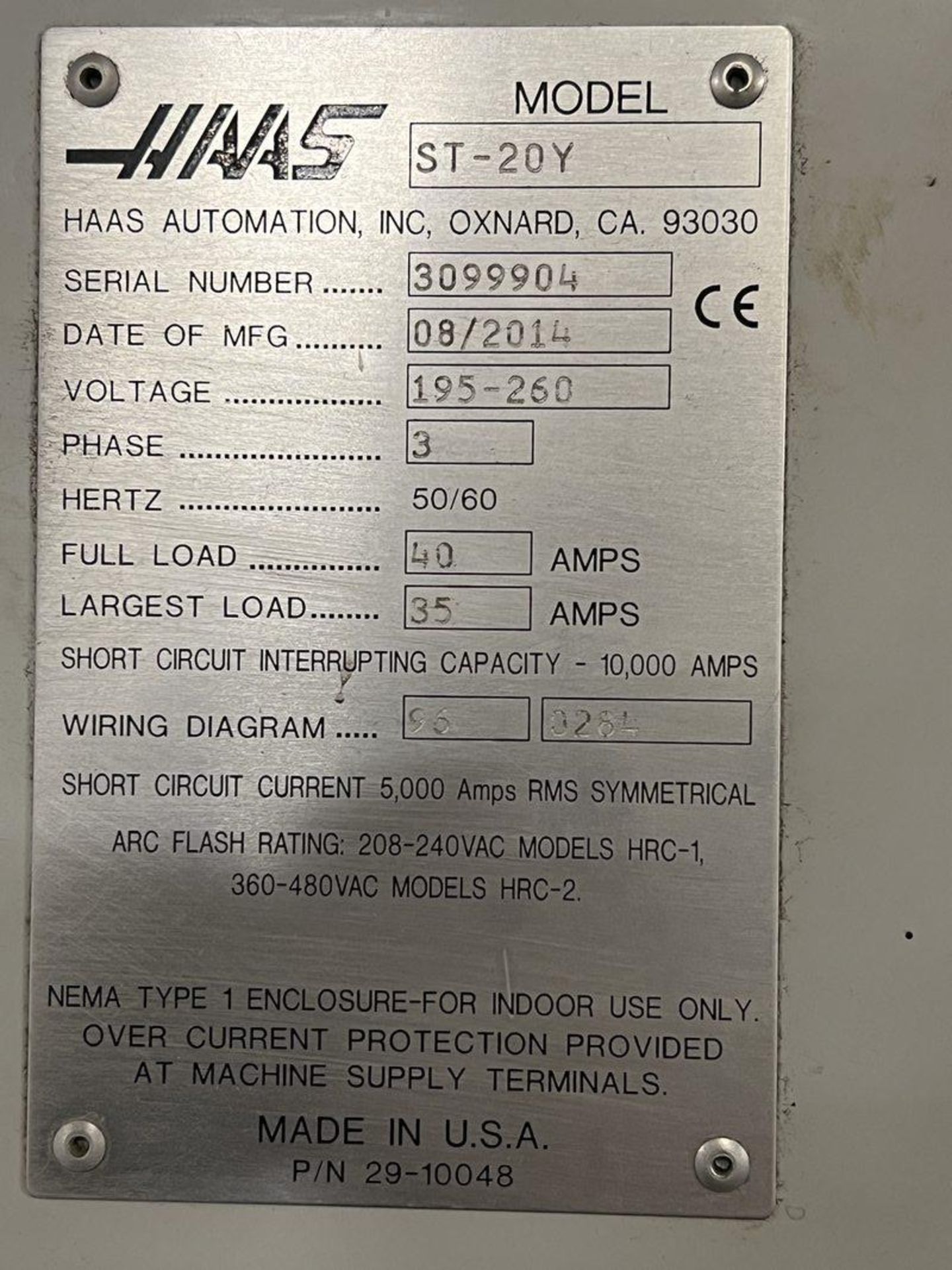 Haas ST-20Y CNC Lathe - Image 12 of 14