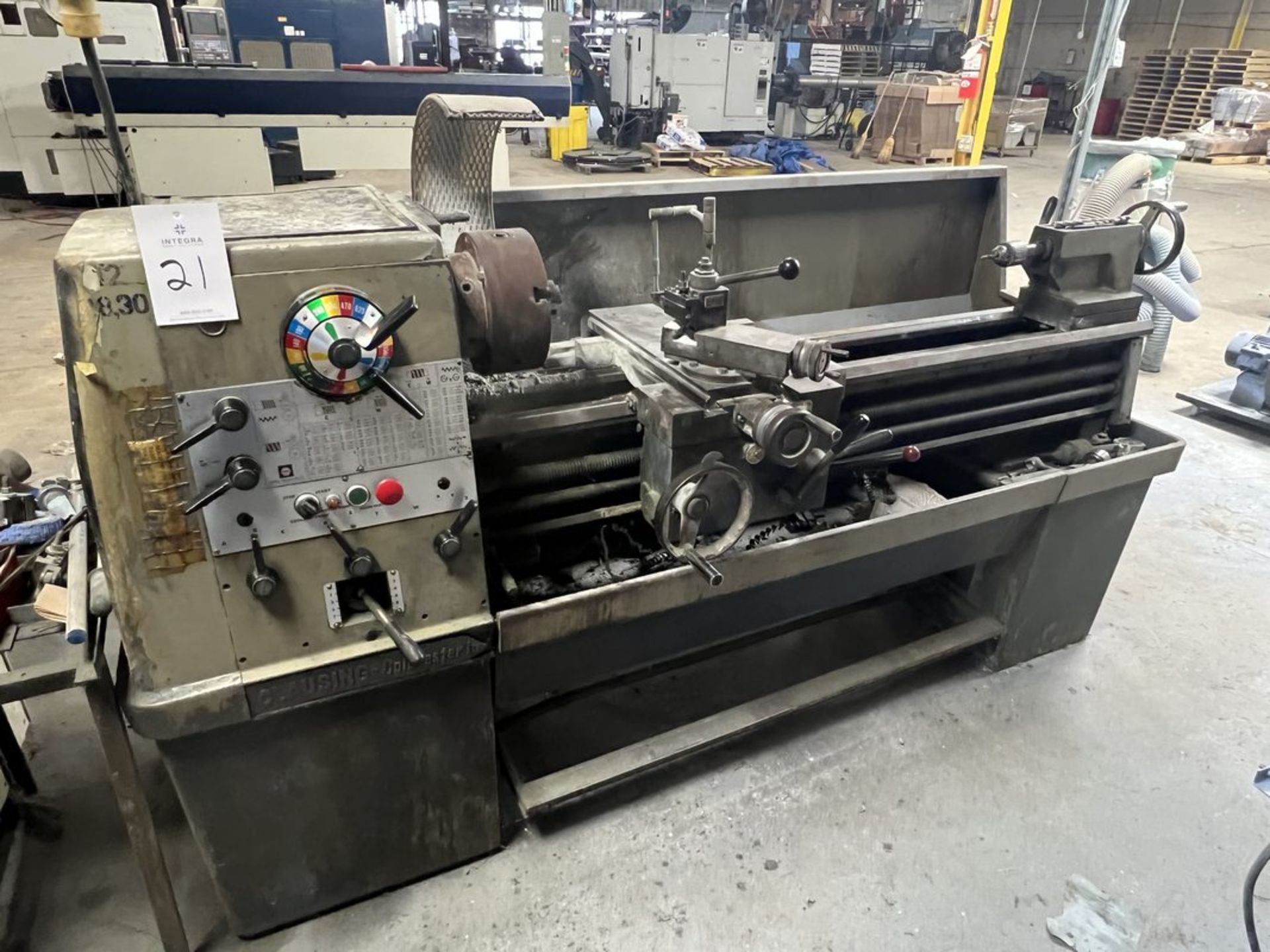 Clausing Colchester 15" x 50" Engine Lathe