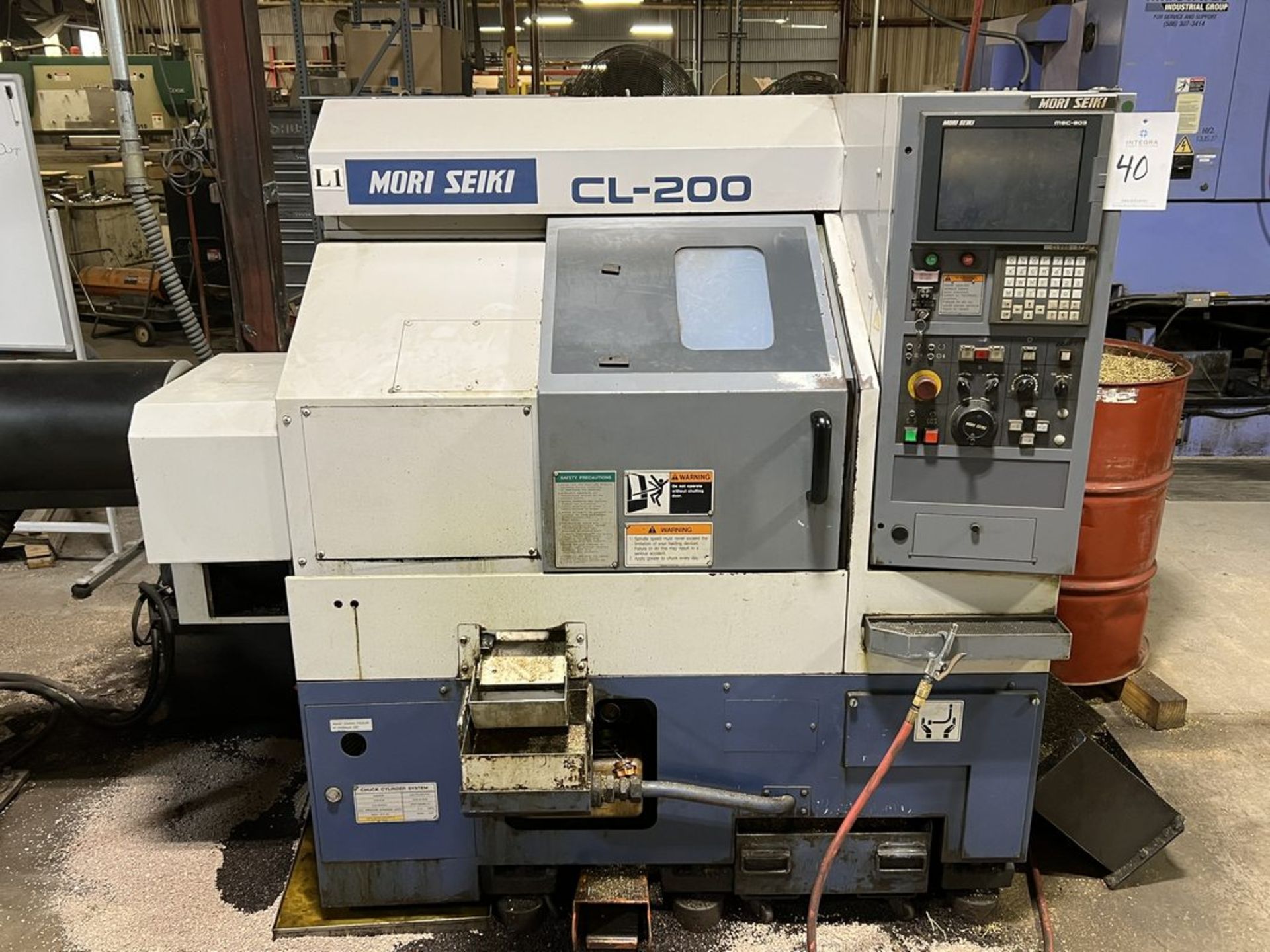 Mori Seiki CL-200 CNC Chucker