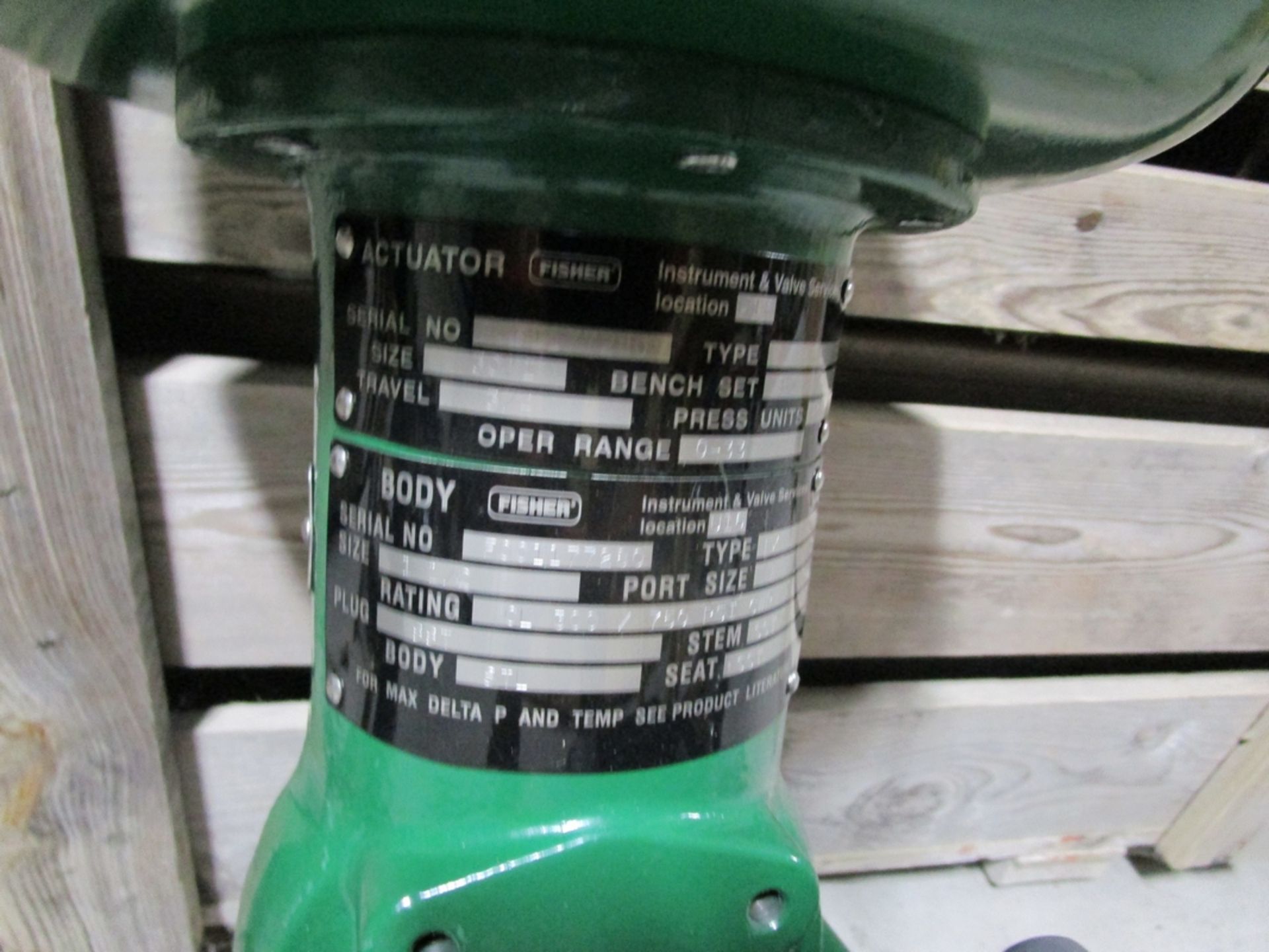 Unused Fisher 657 Control Diaphragm Actuator Valve - Image 2 of 4