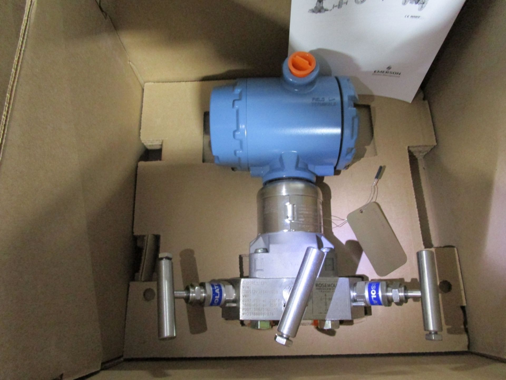 Unused Rosemount 3051 Series Pressure Transmitter With Flow Meter