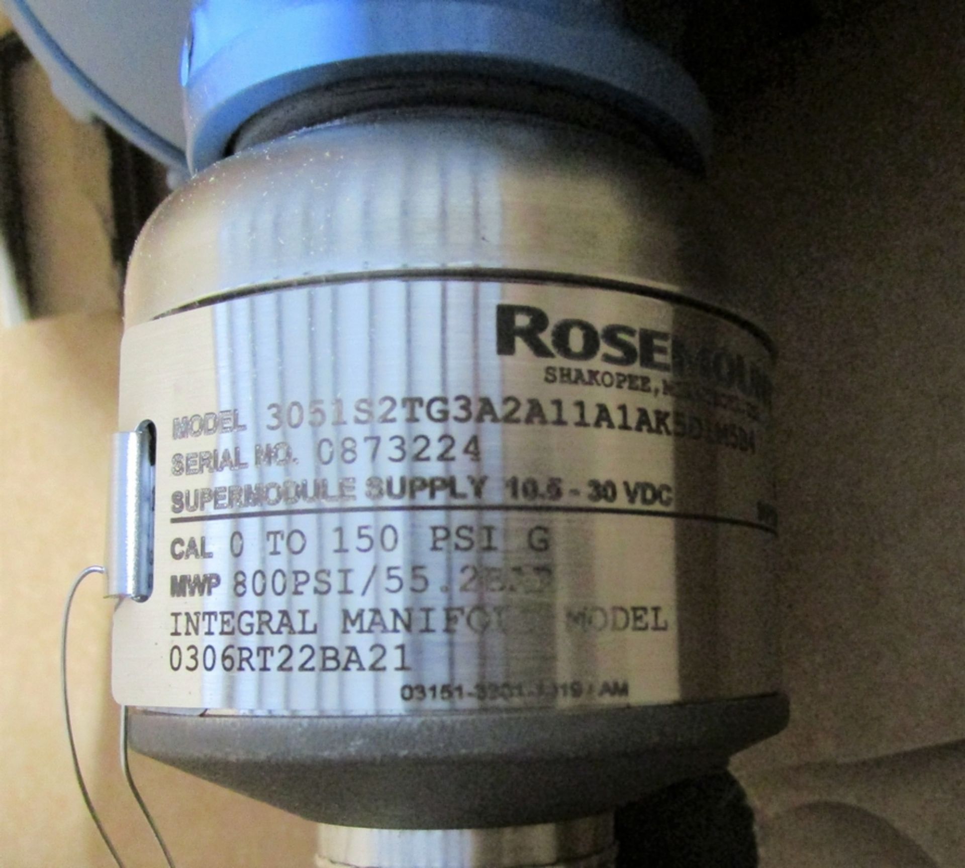 Unused Rosemount 3051 Series Pressure Transmitter With Flow Meter - Image 2 of 5