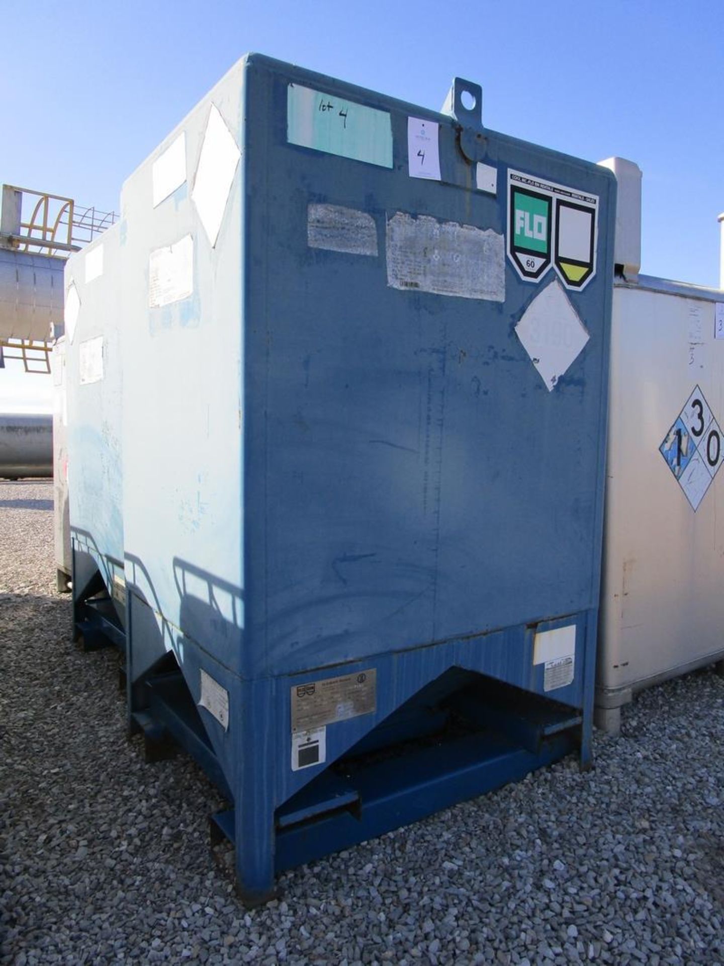 Flo-Bin Steel Tanks Model 11A 650 Gallon Capacity