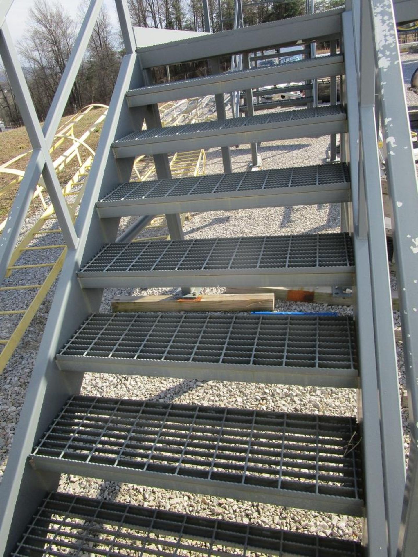 Steel Platform , 6' x12' Galvanized Steel Grate Decking - Image 2 of 3