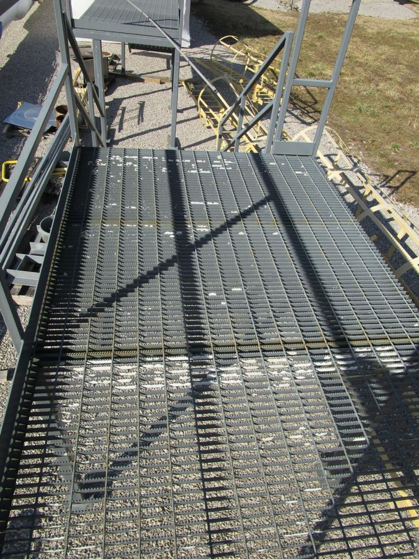 Steel Platform , 6' x12' Galvanized Steel Grate Decking - Image 3 of 3