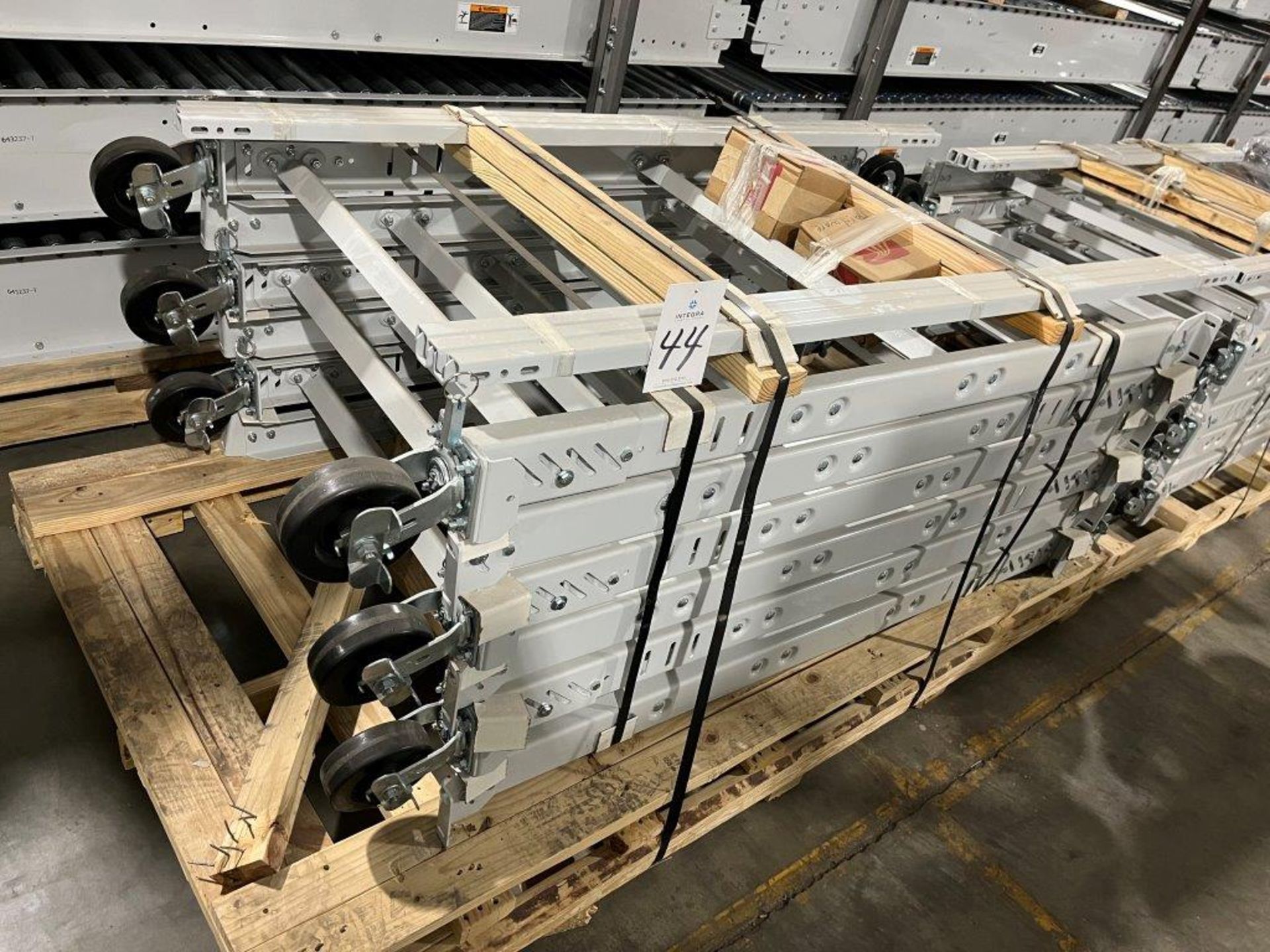 (6) 71"H Supports for 48" Conveyor