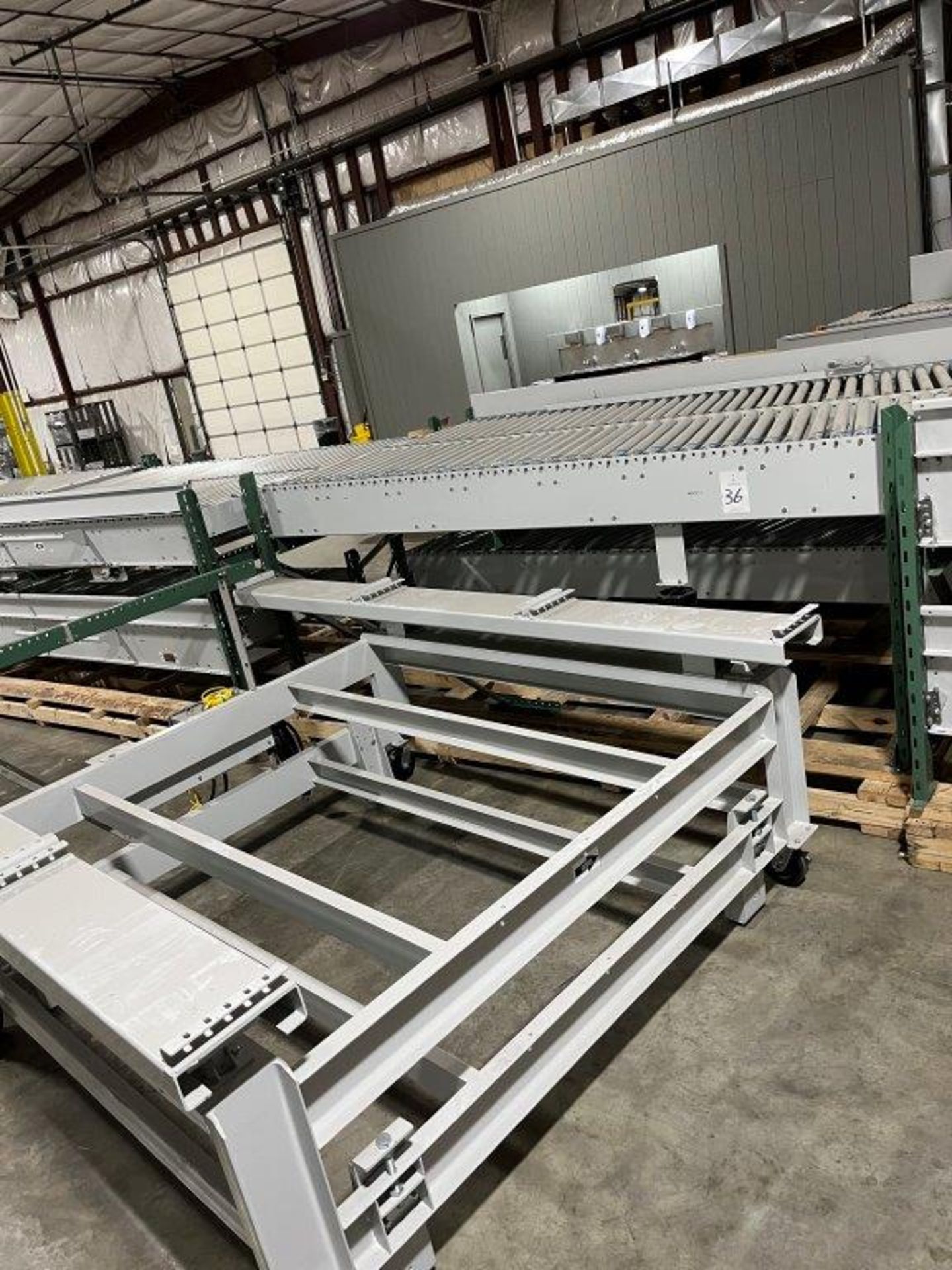 (1) Triple Threat Power Roller Conveyor System