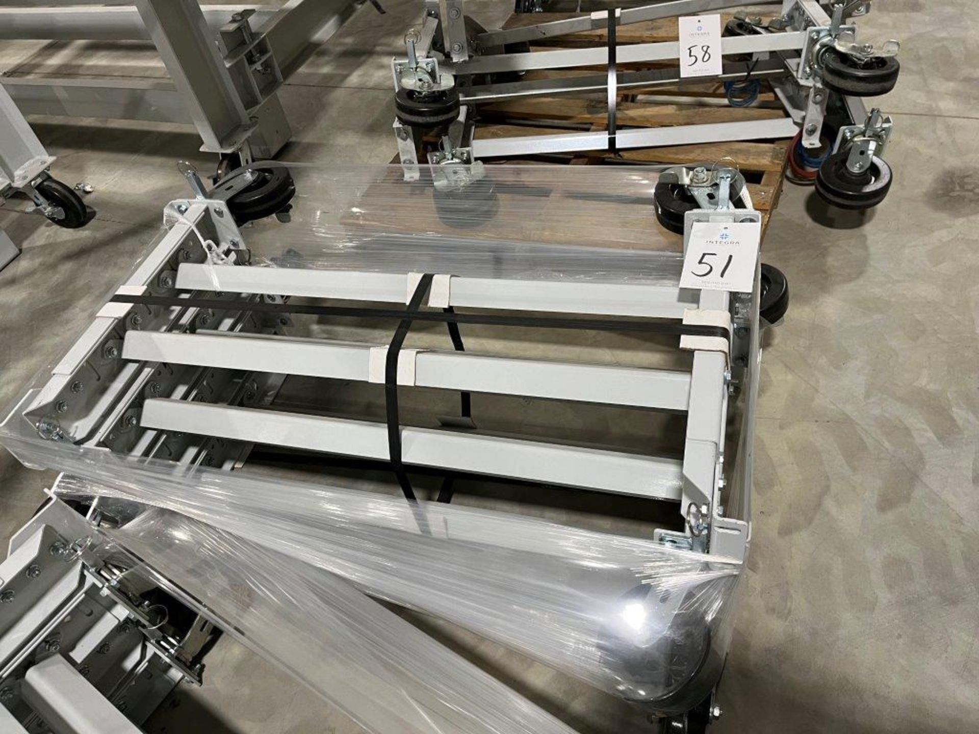 (8) Adjustable Supports for 48" Conveyor