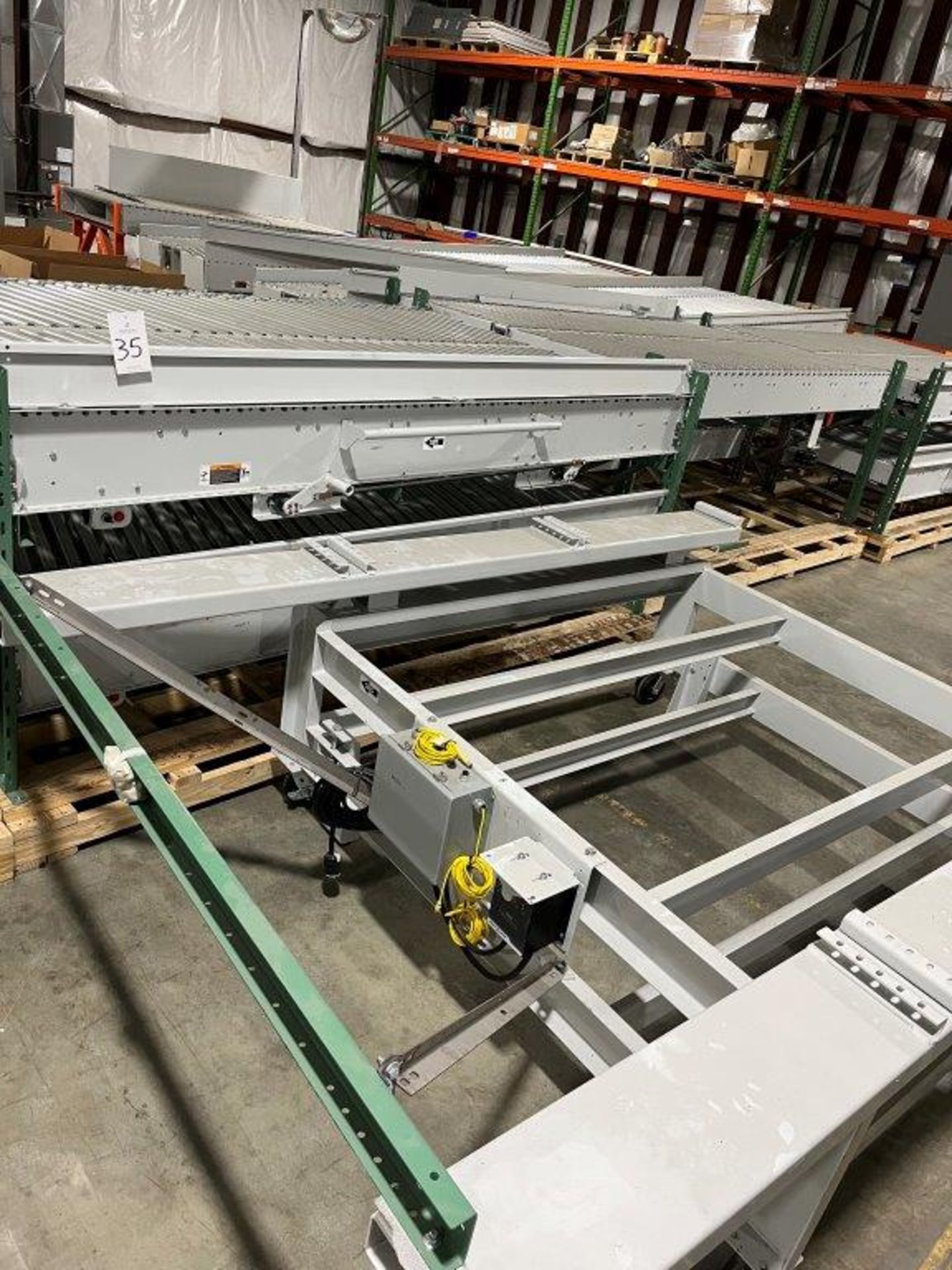 (1) Triple Threat Power Roller Conveyor System