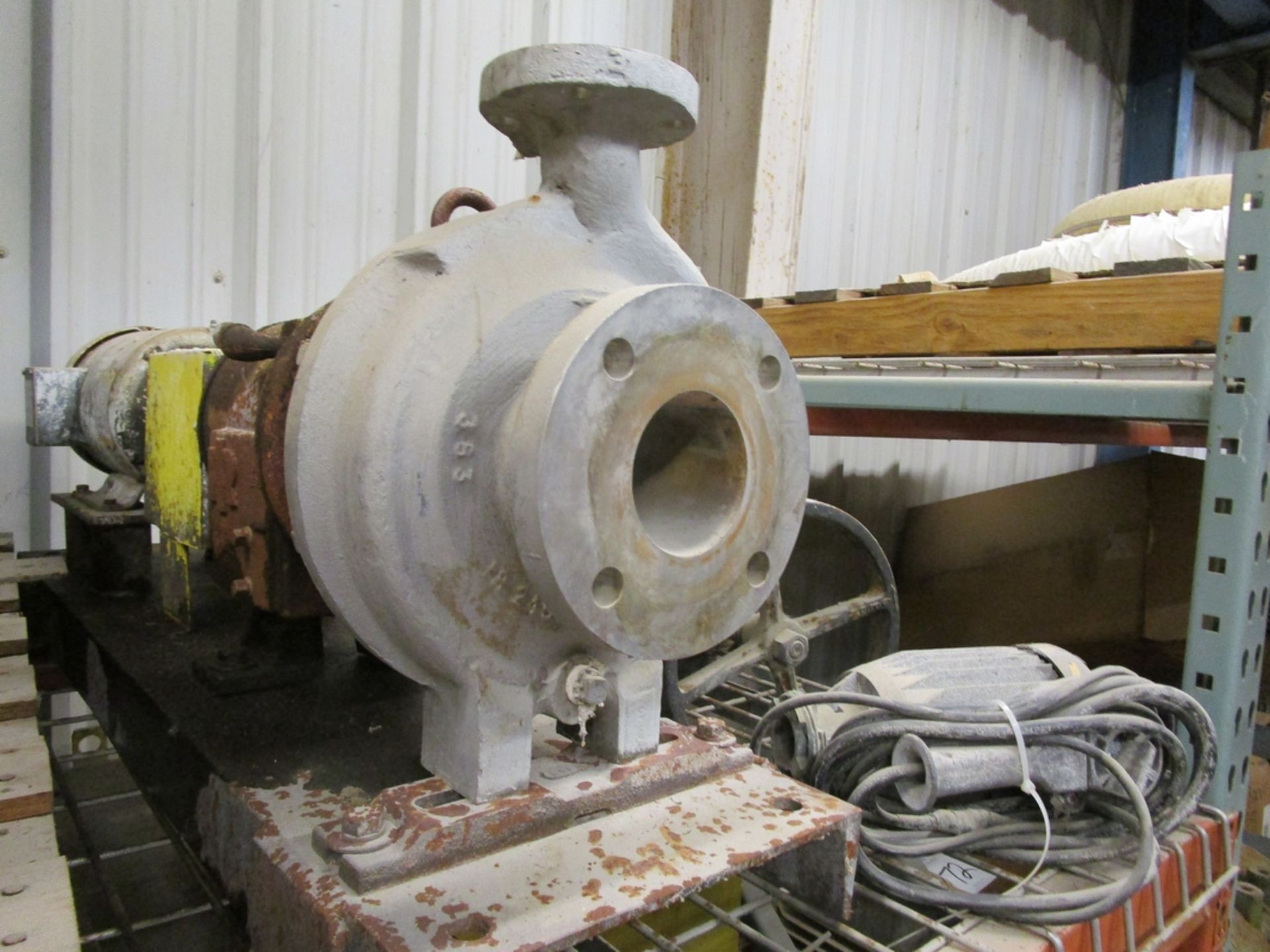 Contents of Pallet Rack Section Including Pumps and Valves - Image 2 of 5