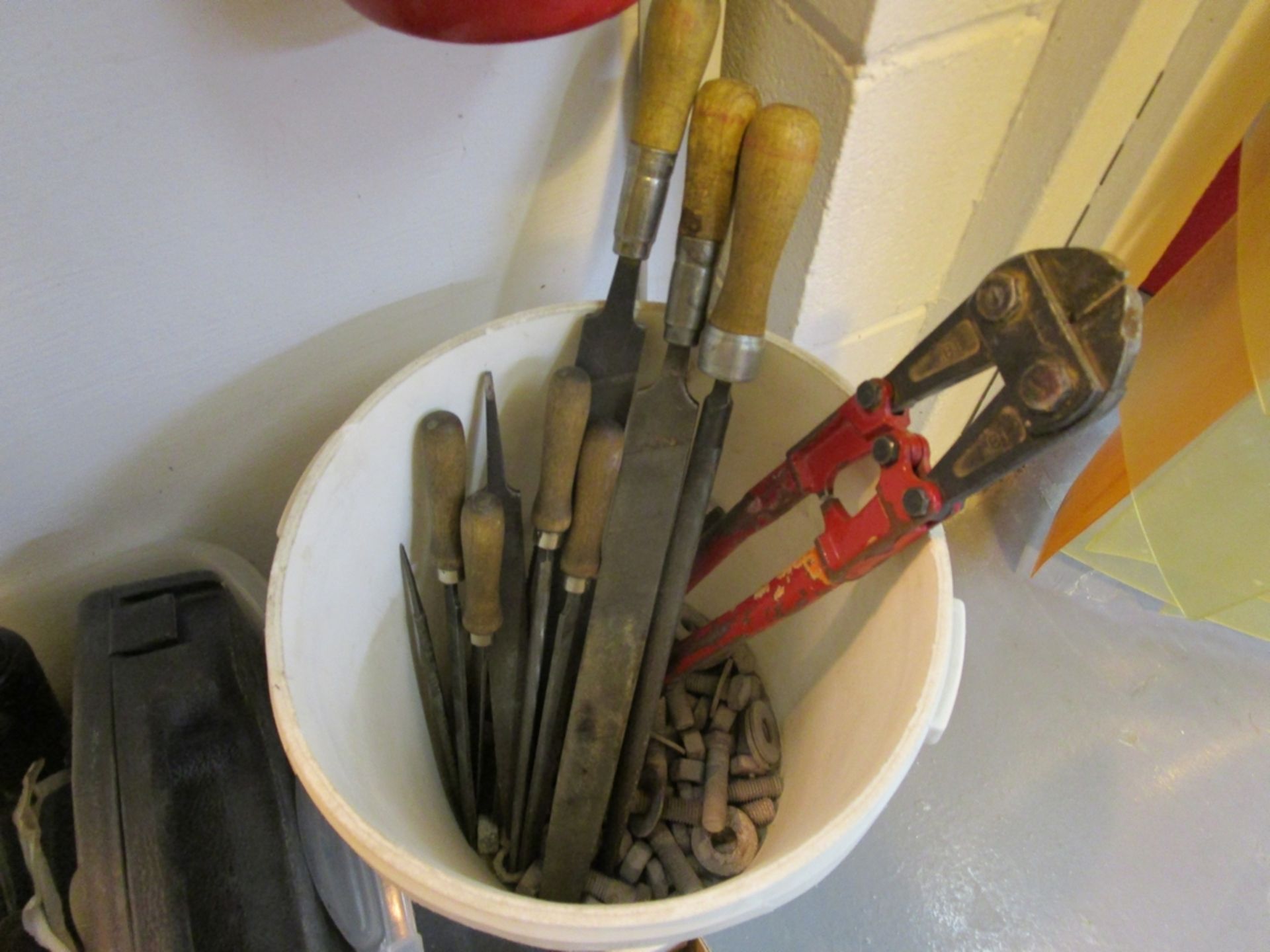 Assorted Shop Tools Including Files, Wrenches, Screwdrivers, Rivet Gun - Image 2 of 12