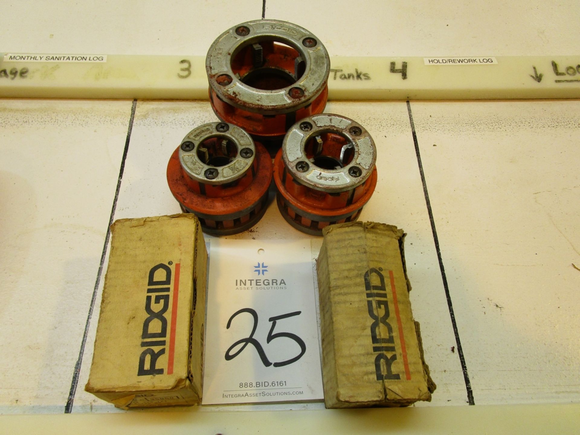 Rigid Thread Die Holders and Ridgid Taps