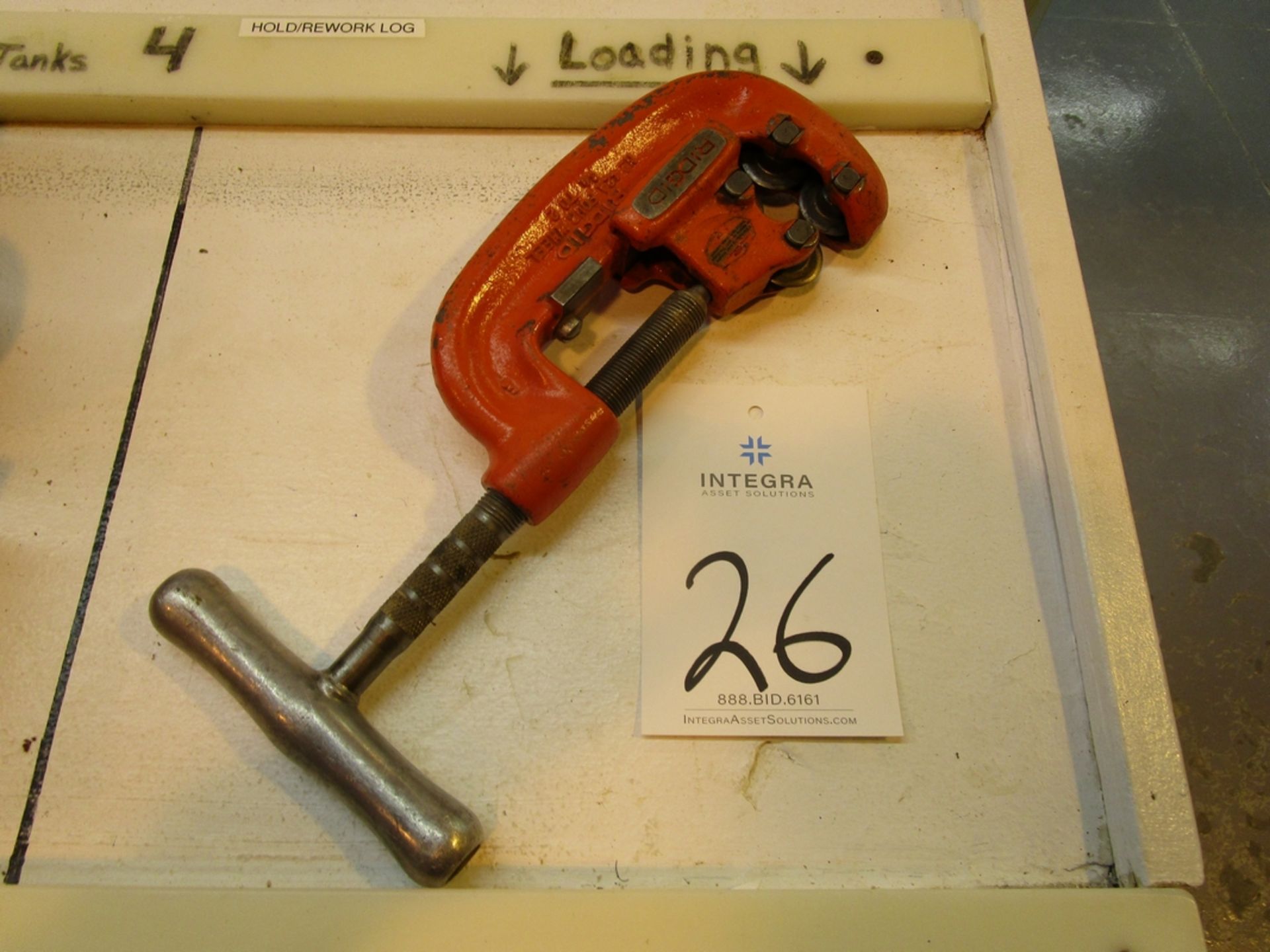 Rigid No. 42A 4-Wheel Pipe Cutter