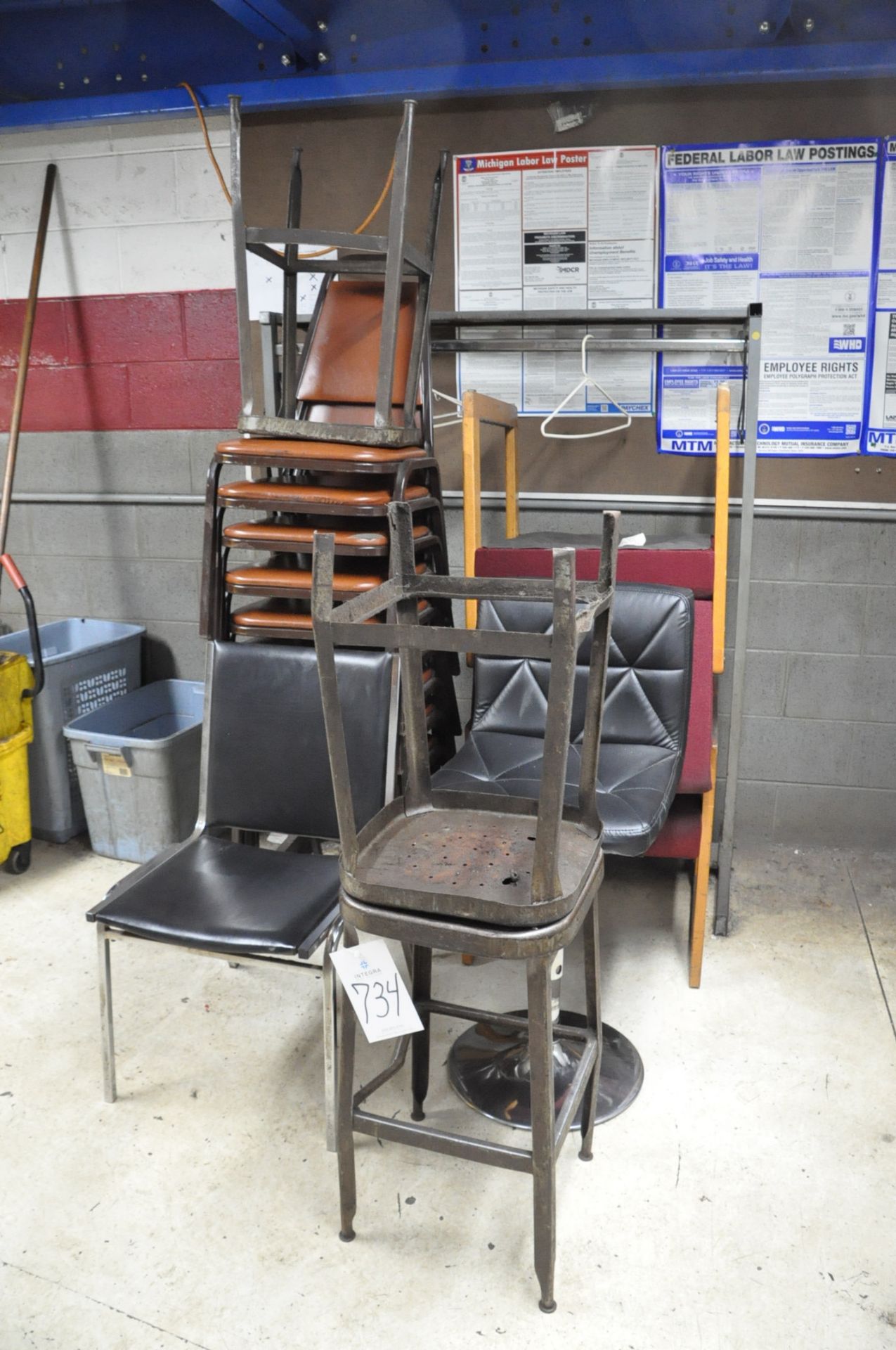 Lot-Chairs and Stools