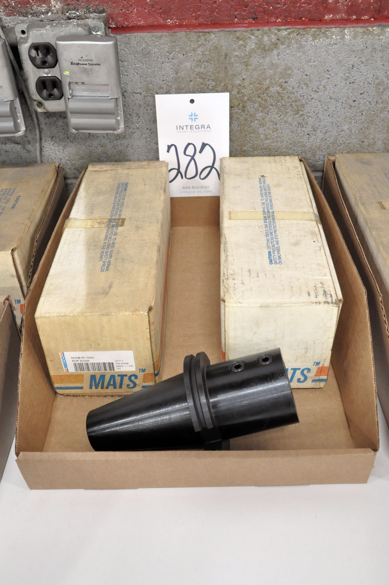 Lot-(2) Packaged CAT50 Taper Tool Holders in (1) Box