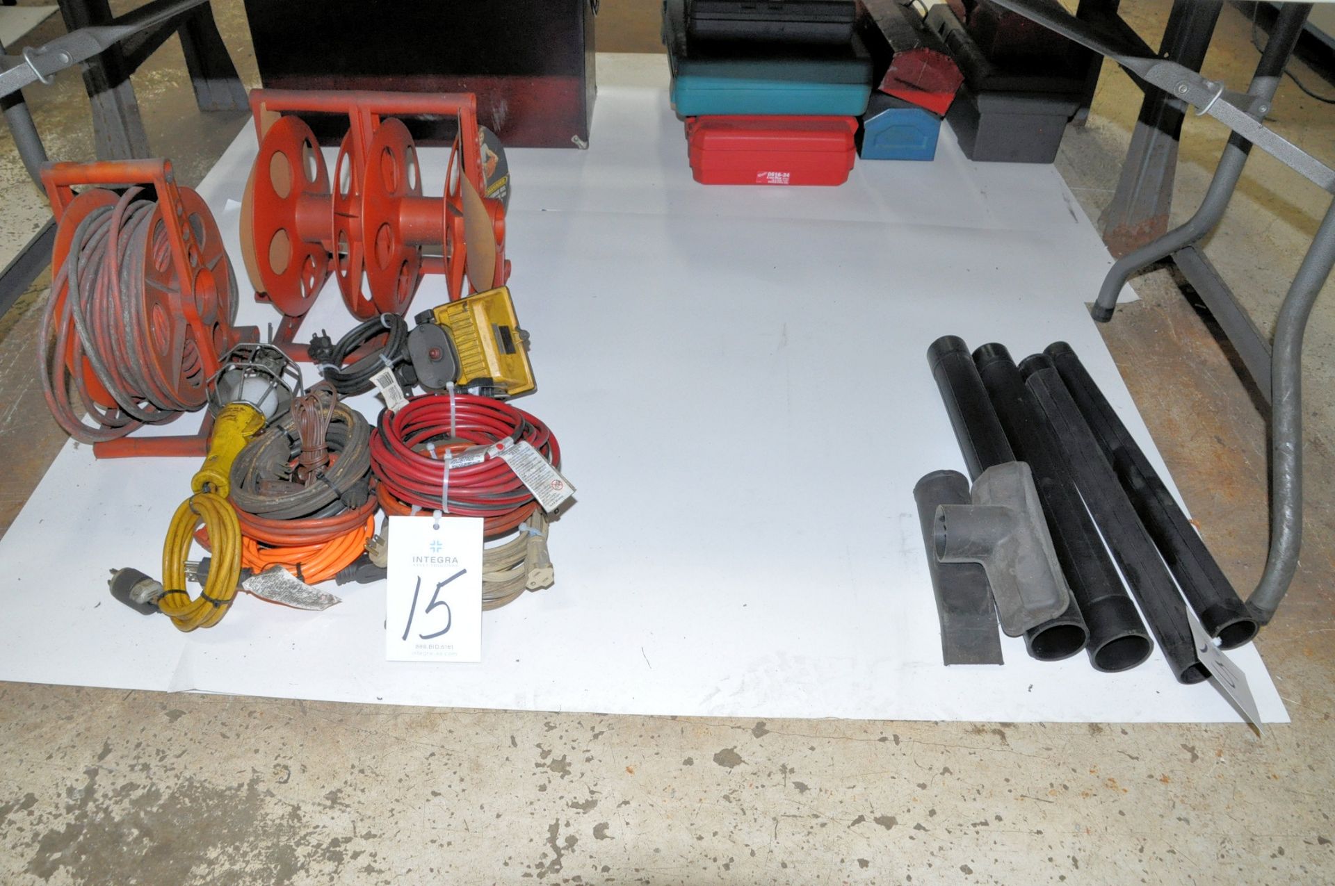 Lot-Extension Cords, Portable Work Light and Shop Vac Accessories