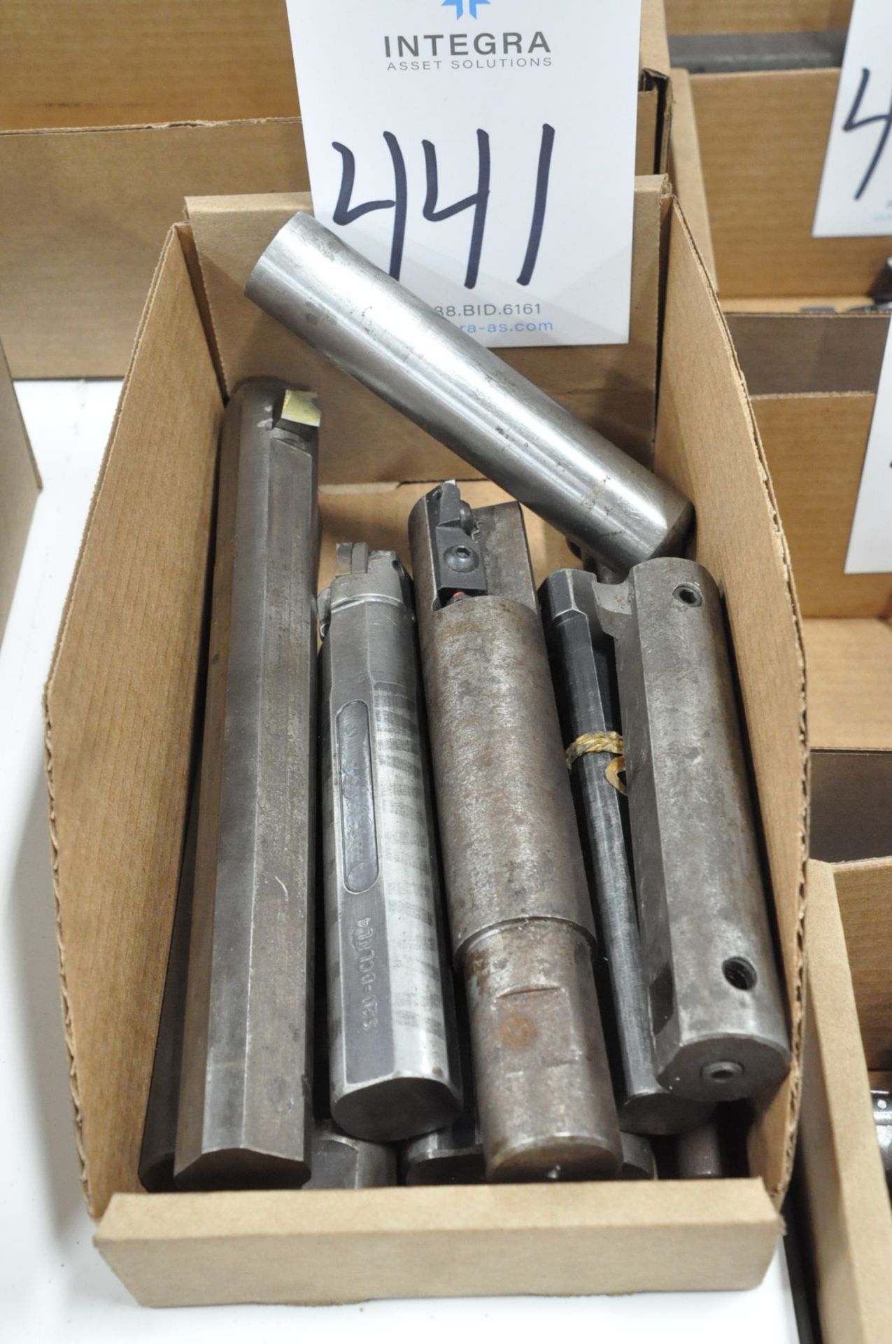 Lot-Various Boring Bars in (1) Box