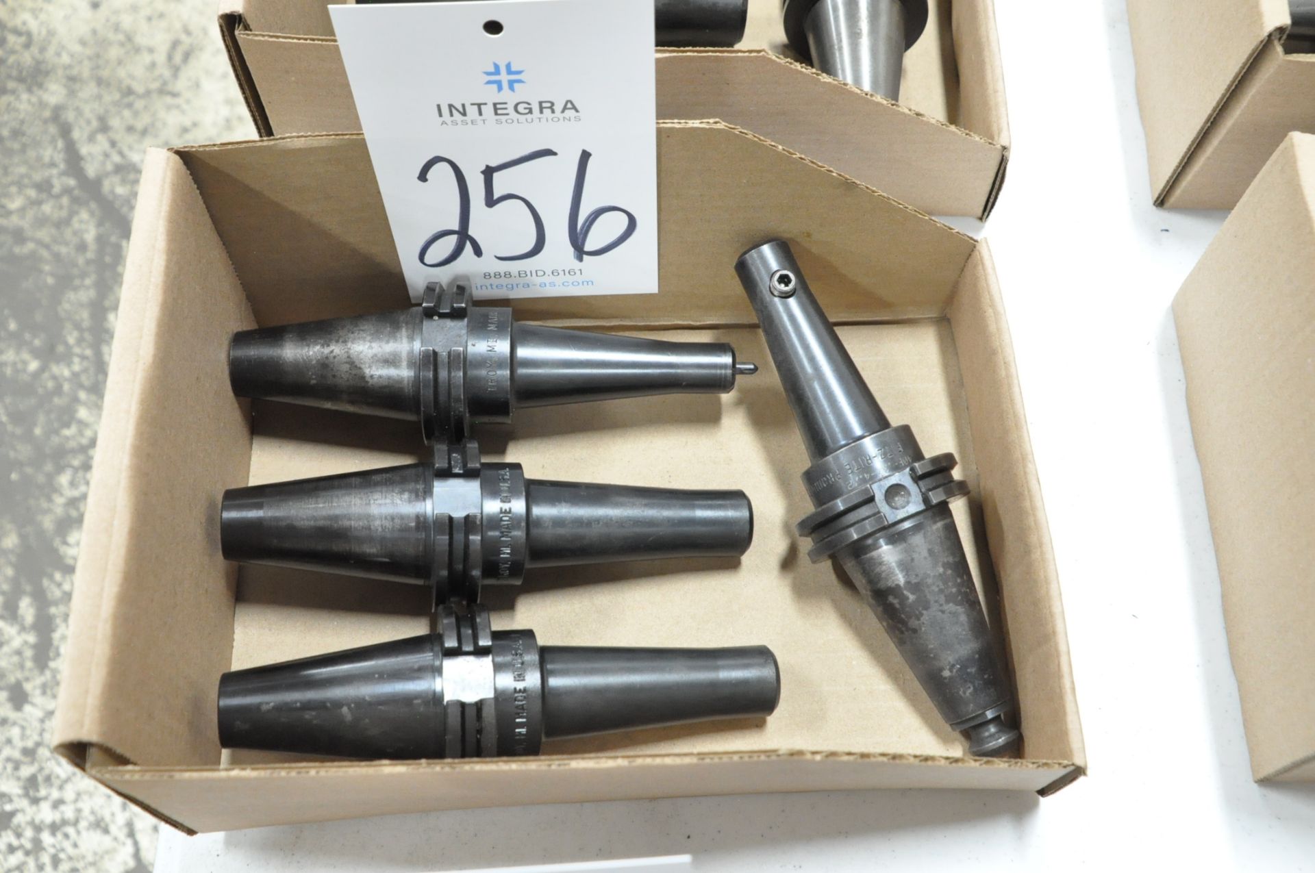 Lot-(4) CAT40 Taper Tool Holders in (1) Box