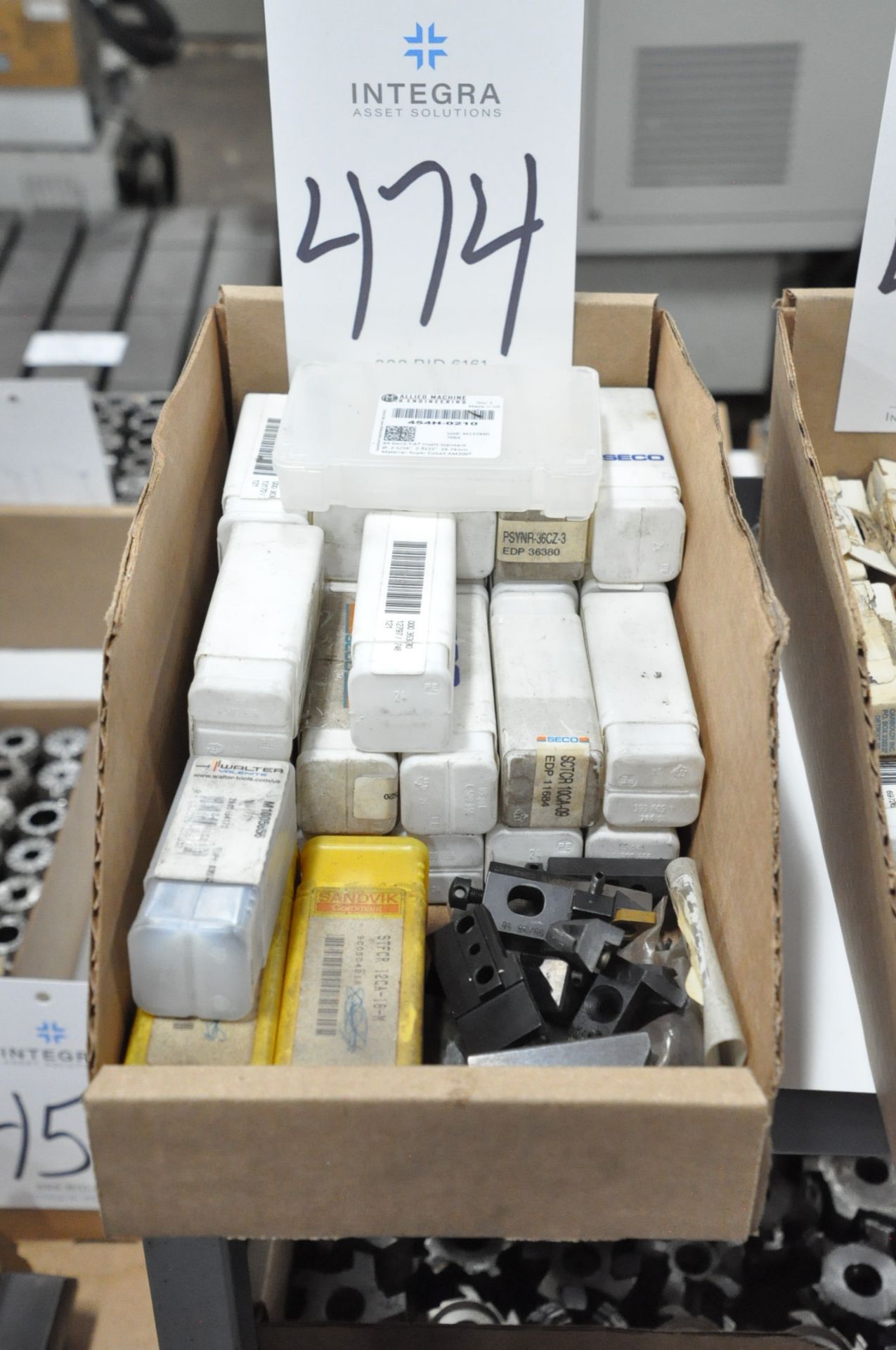 Lot-Packaged Insert Tooling in (1) Box