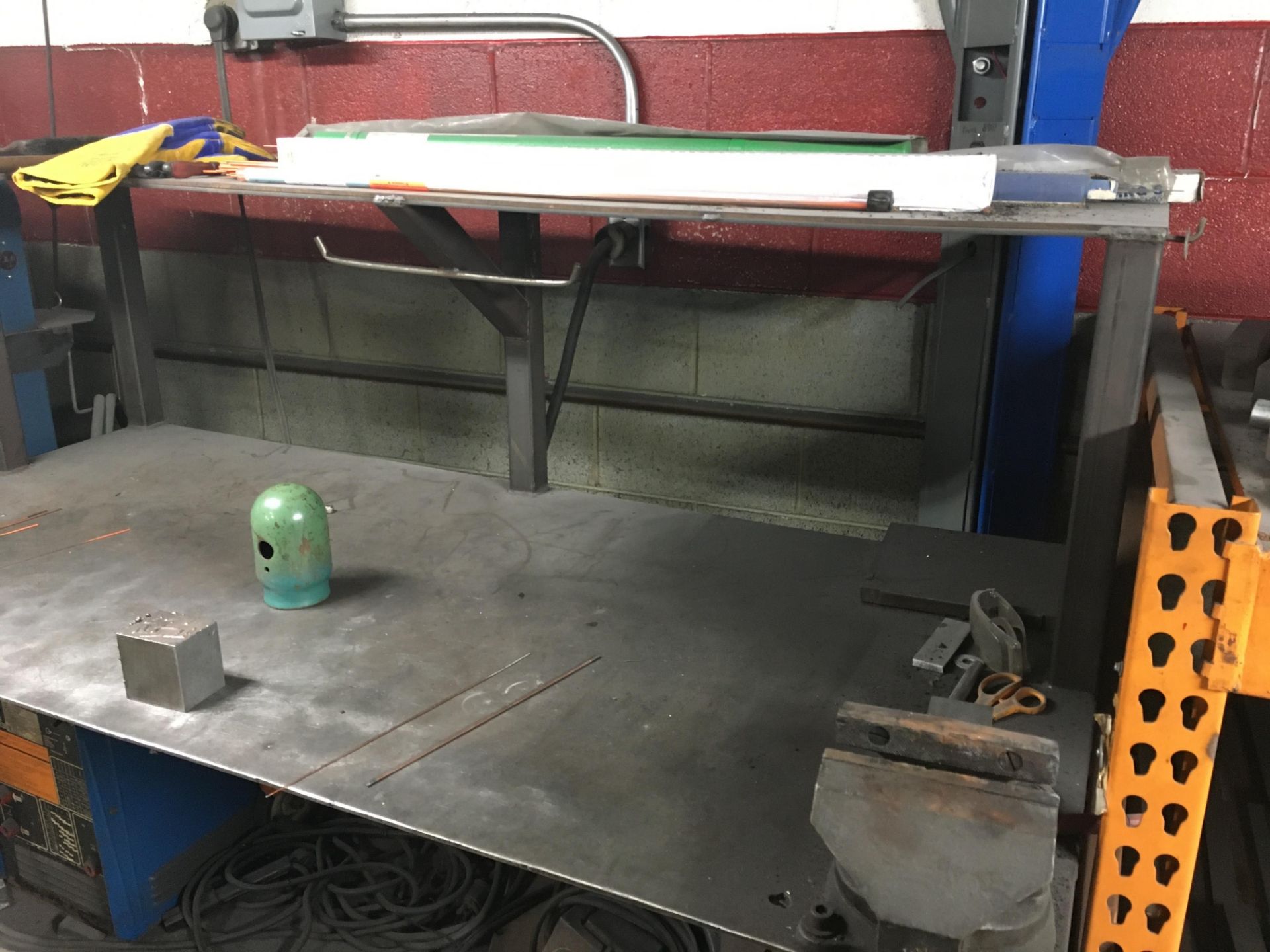 39" x 73" Steel Welding Table
