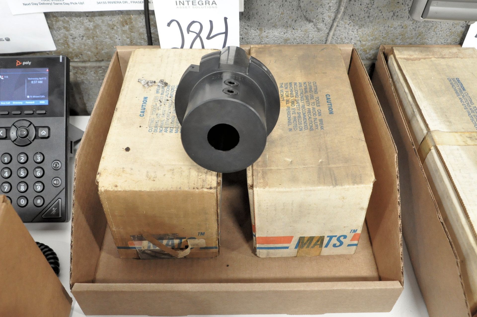 Lot-(2) Packaged CAT50 Taper Tool Holders in (1) Box