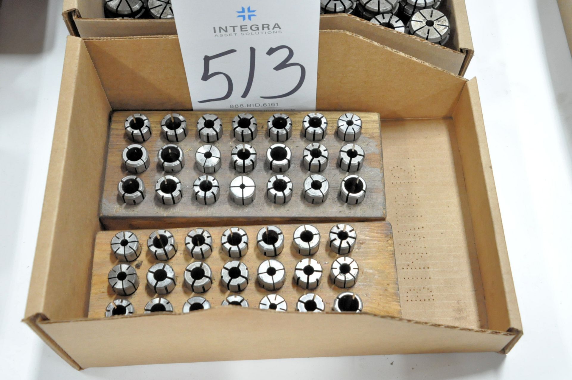 Lot-(2) Collet Sets with Stands in (1) Box