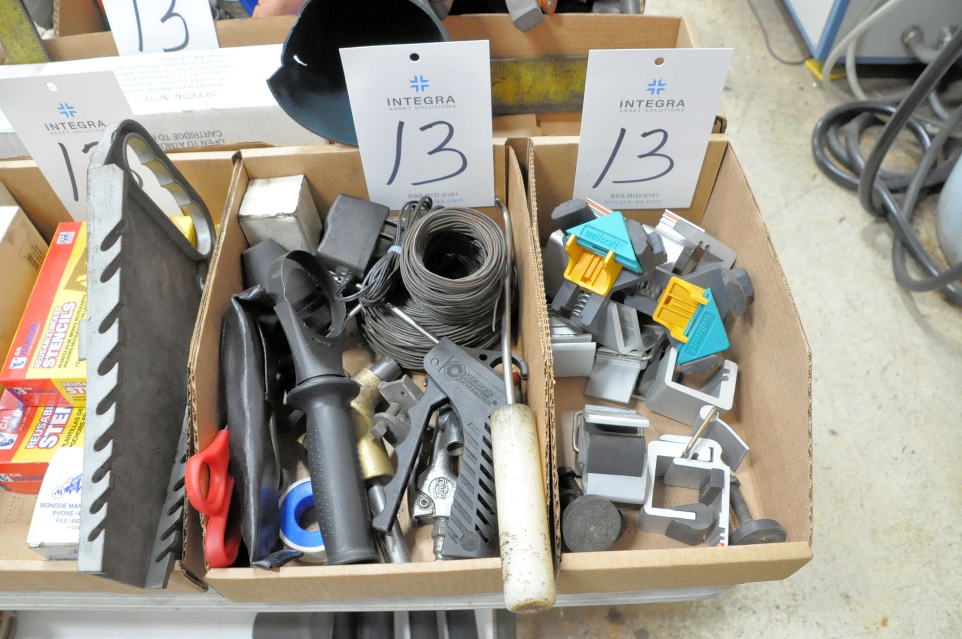 Lot-Screwdrivers, Bearings, Rope, Straps, Funnels, Brushes, Clamps - Image 2 of 5