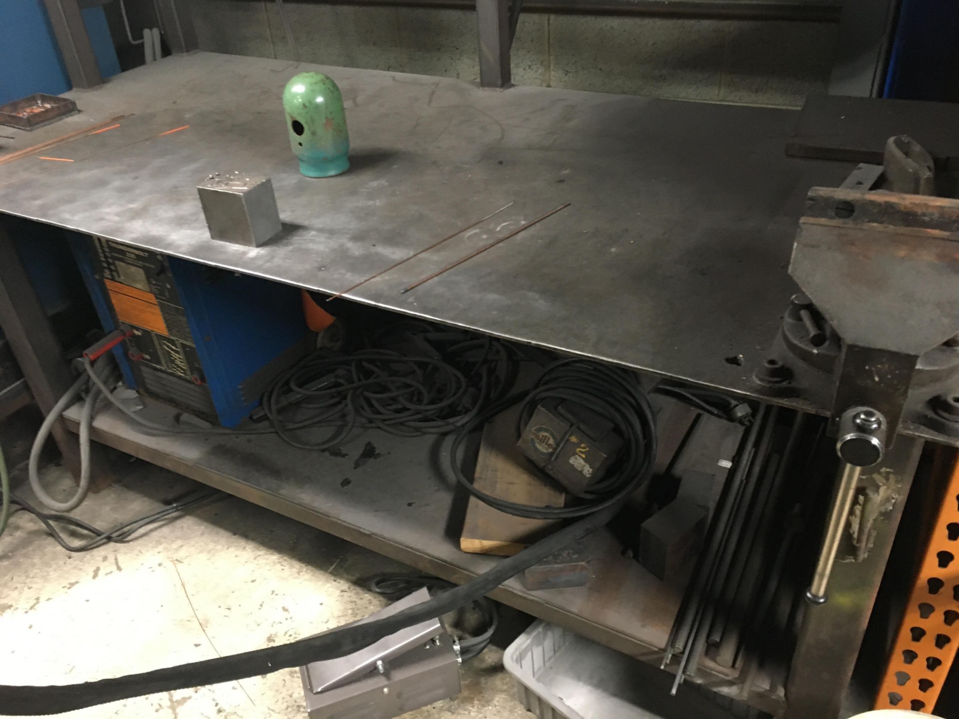 39" x 73" Steel Welding Table - Image 2 of 2