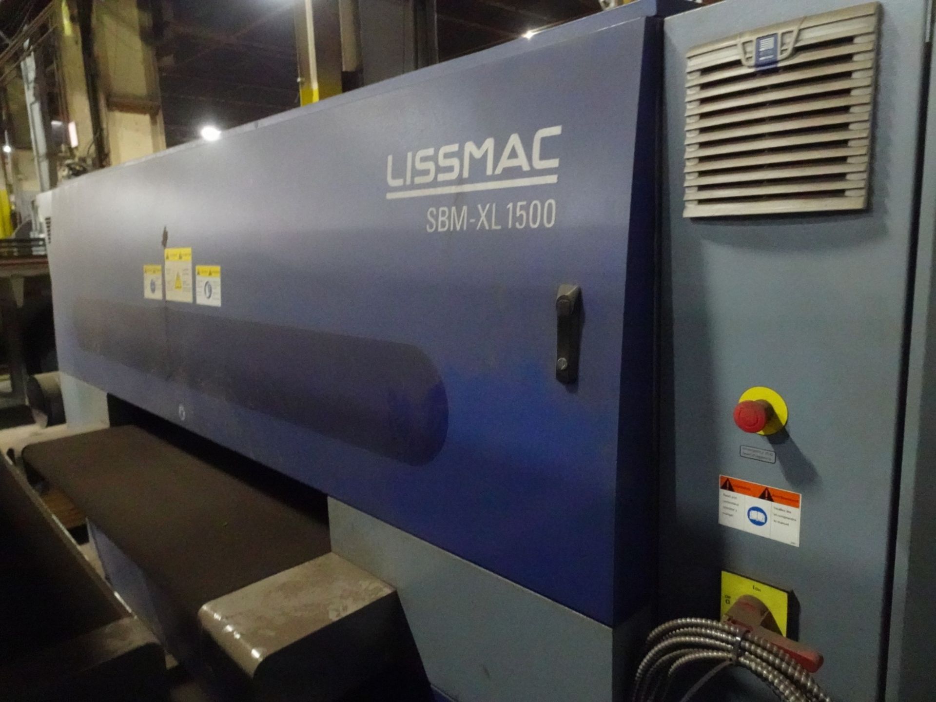 Lissmac SBM-XL 1500 G2S2-60 Steel Plate Grinder (New 2014)