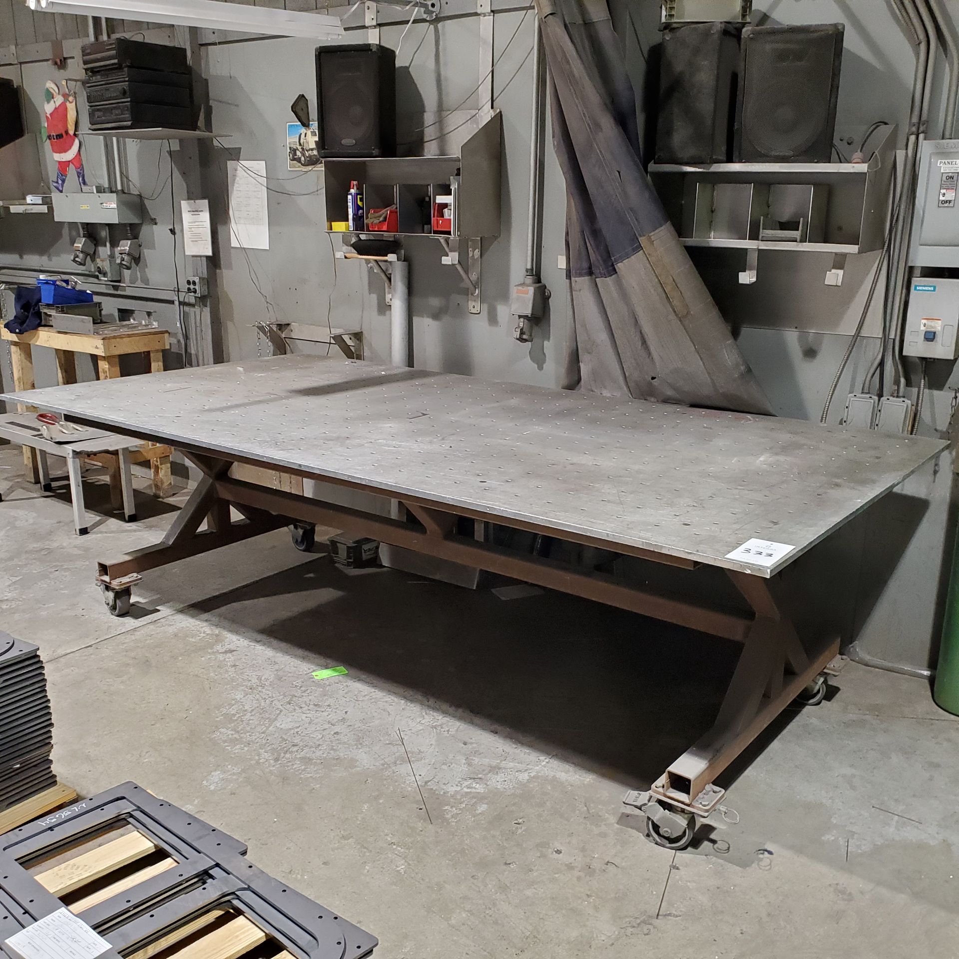 60" x 121" Aluminum Layout Table