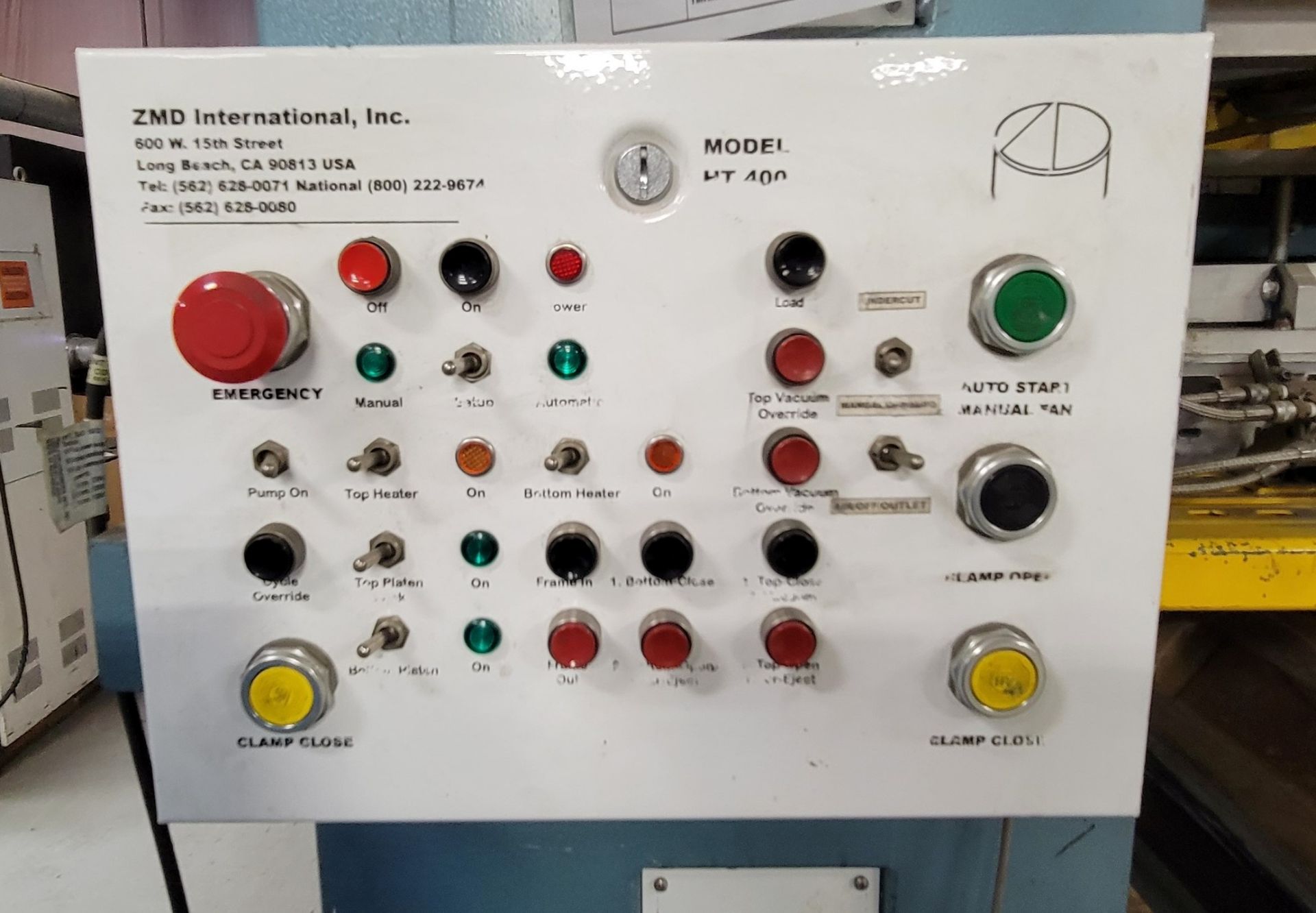 ZMD HT-400 Vacuum Forming Machine - Image 9 of 10