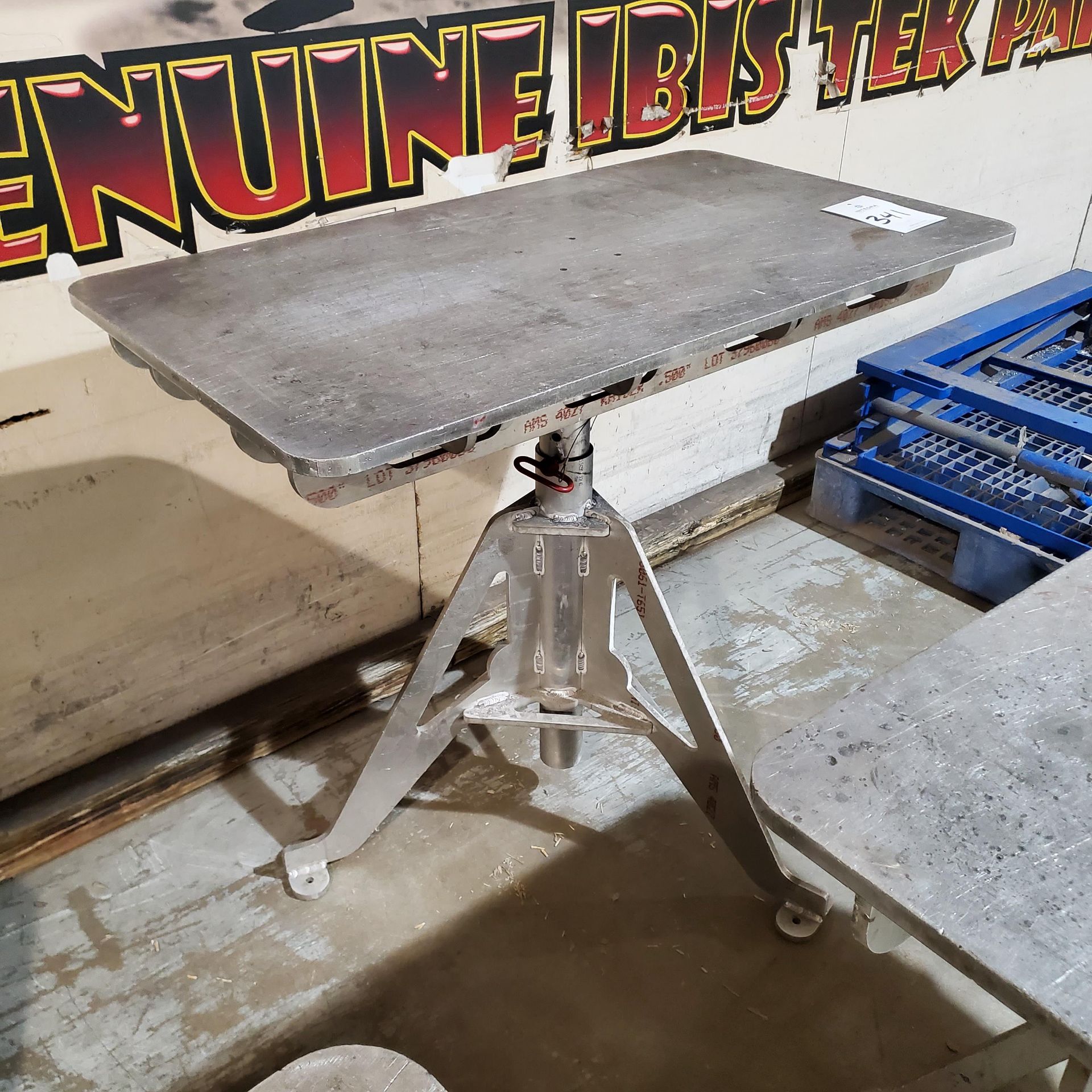 24" x 46" Aluminum Welding Table