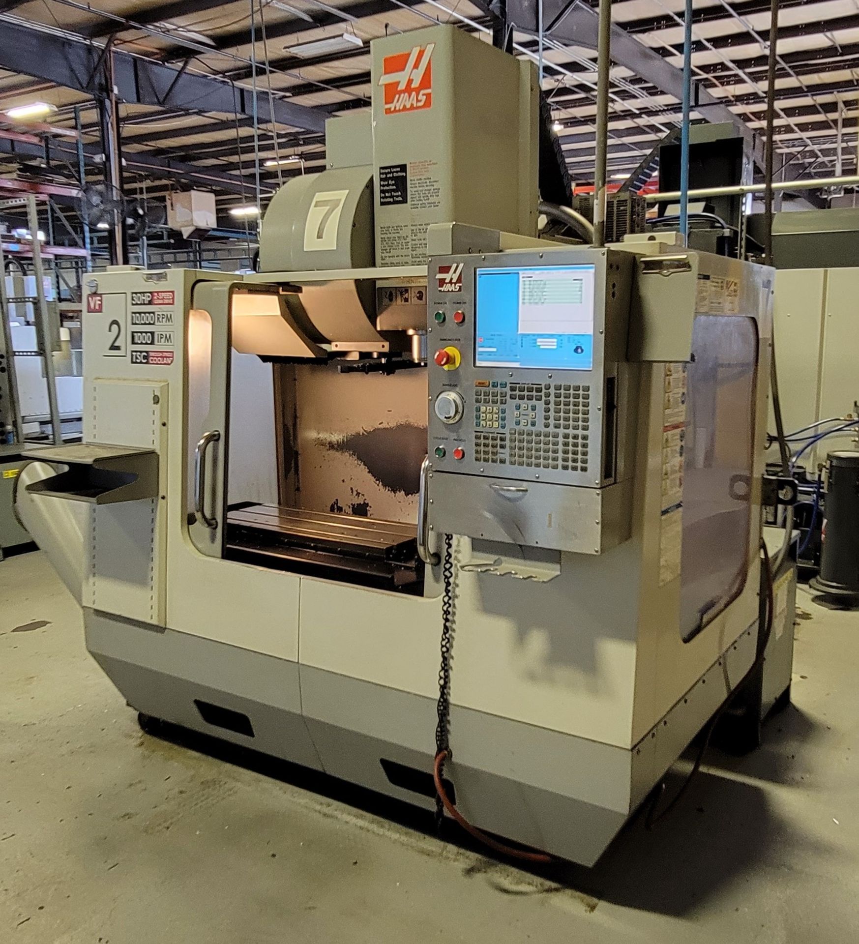 Haas VF-2B 4-Axis CNC Vertical Machining Center - Image 3 of 27
