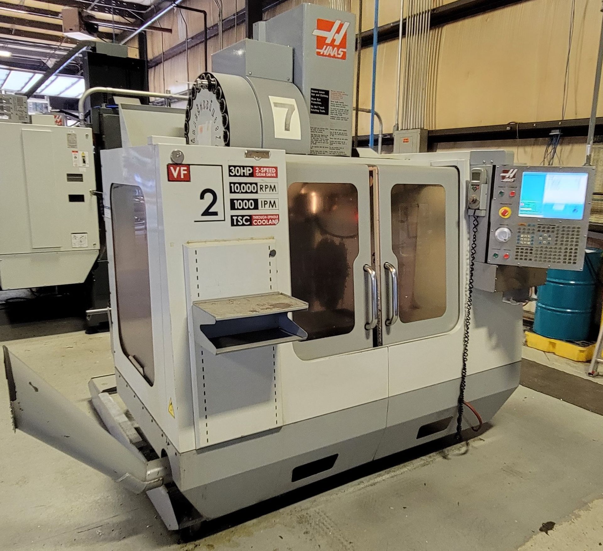 Haas VF-2B 4-Axis CNC Vertical Machining Center - Image 4 of 27
