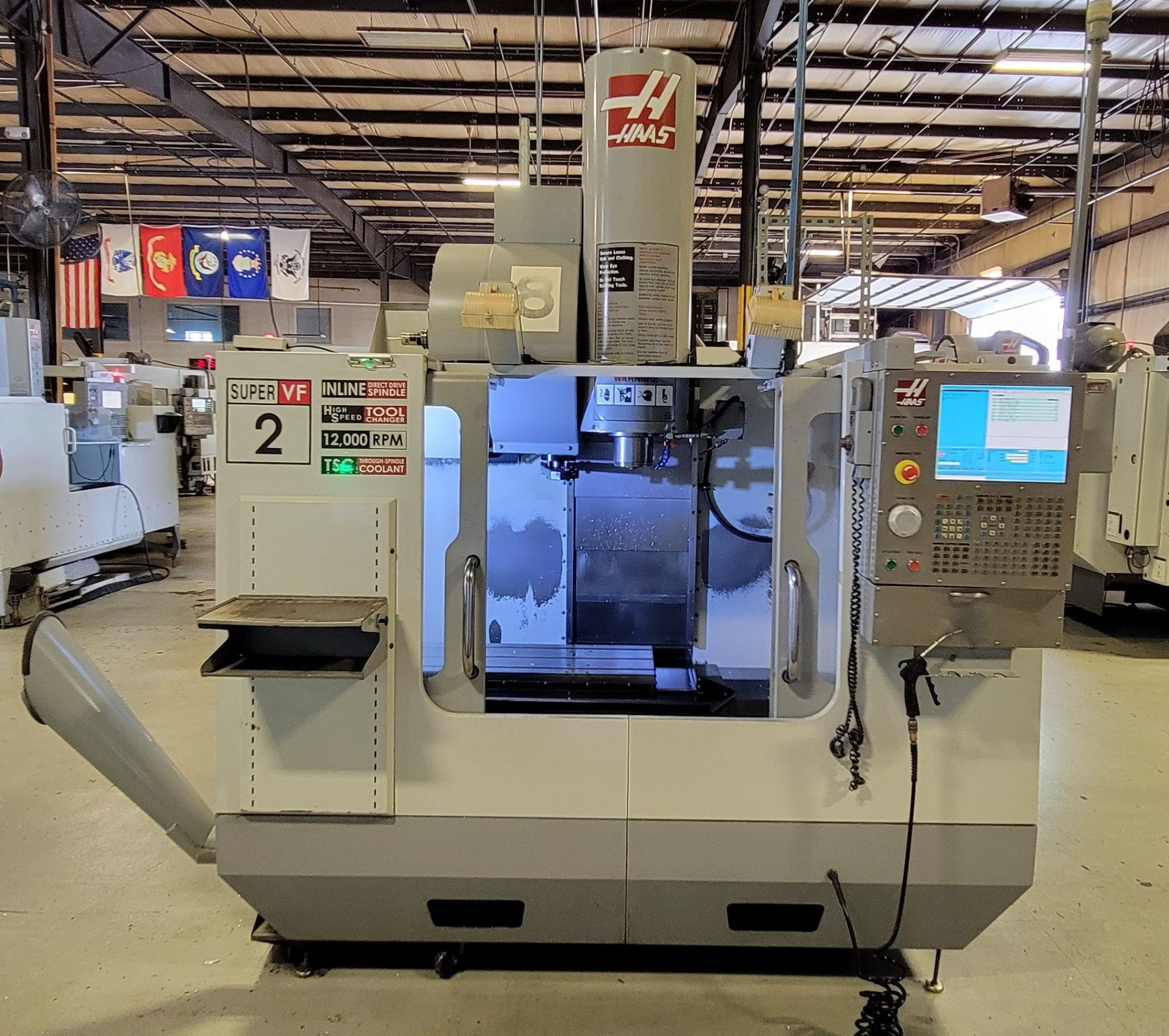 Haas VF-2SS 4-Axis CNC Vertical Machining Center - Image 2 of 26