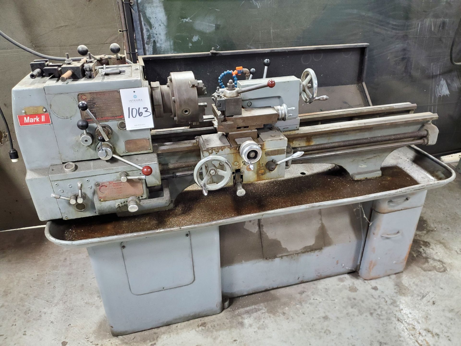 12" x 36" Clausing Colechester Mark 11 Engine Lathe