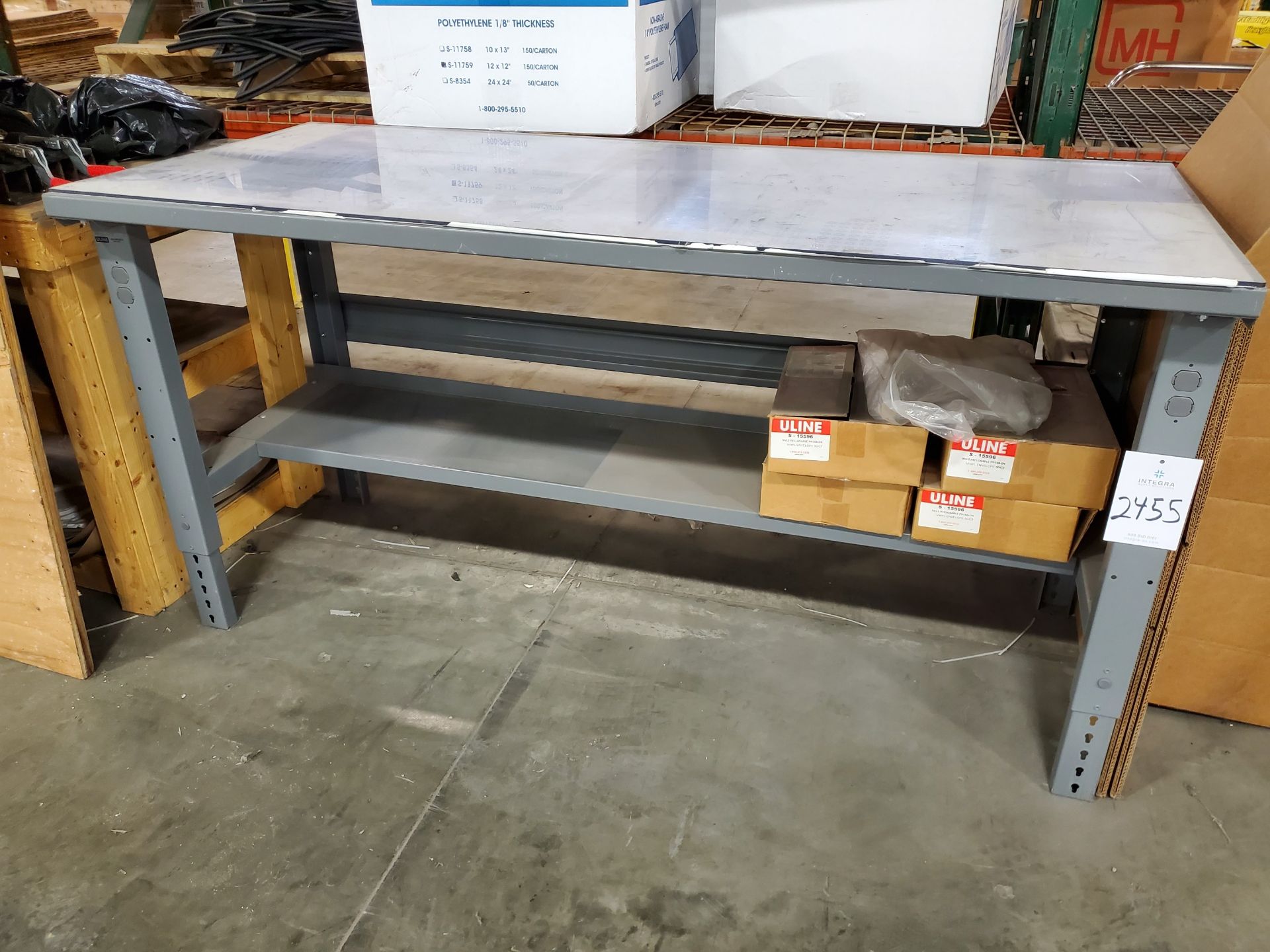 Uline 30" x 72" Steel Work Bench