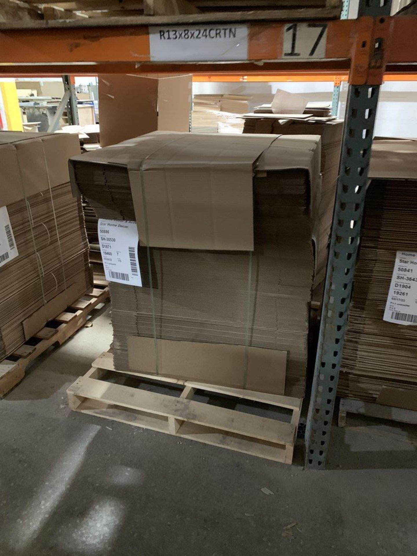 Lot of (42) Skids of Corrugated Boxes - Image 9 of 24