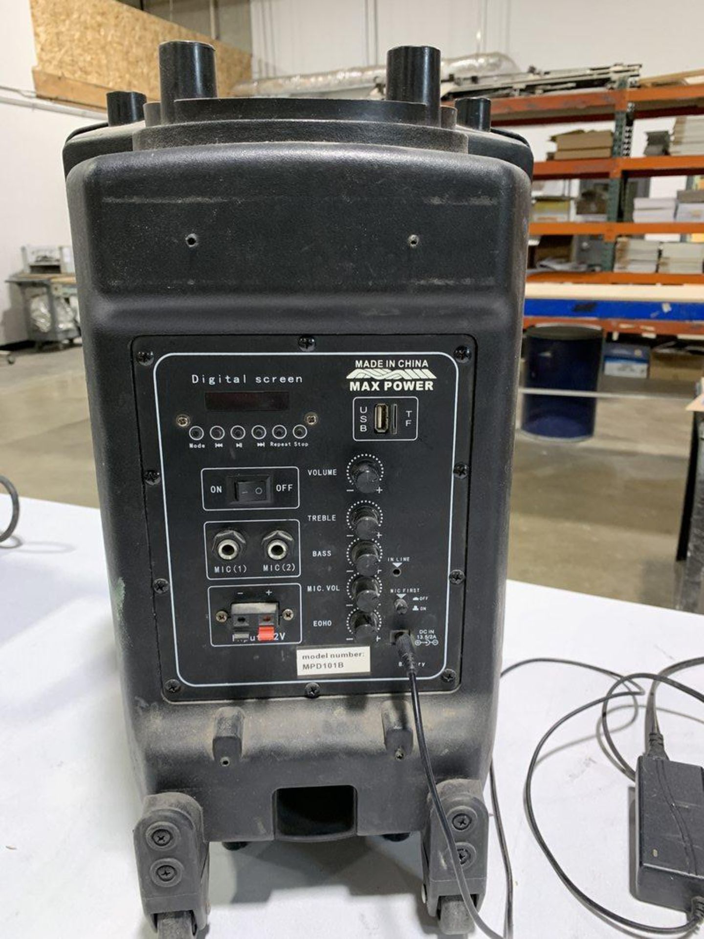Max Power MPD101B Speaker - Image 2 of 2