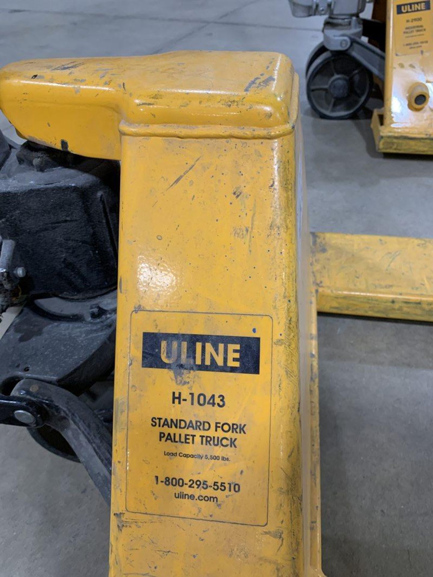 Uline H-1043 5,500 Lb. Pallet Jacks - Image 3 of 4