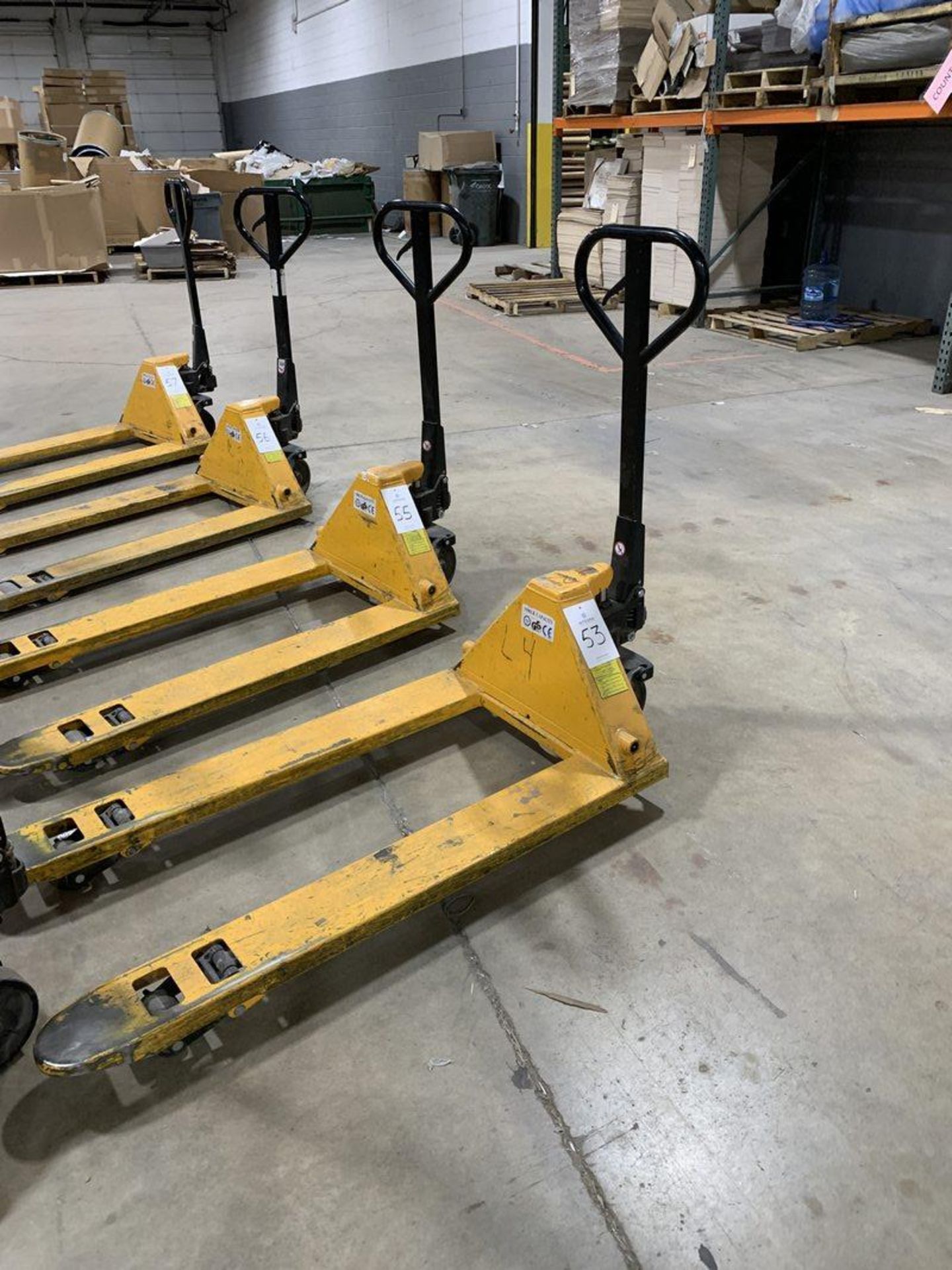 Uline H-1043 5,500 Lb. Pallet Jacks