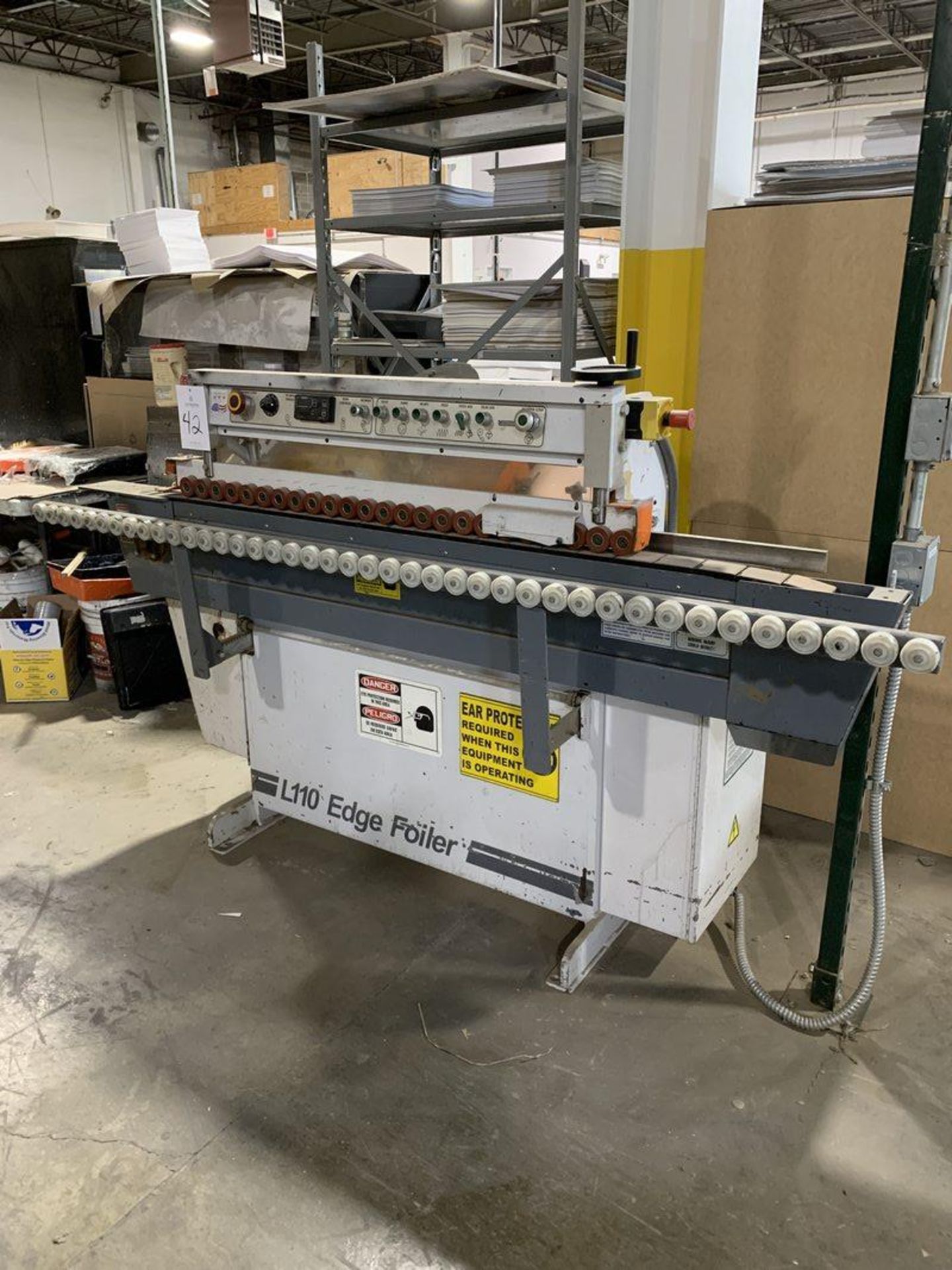 Voorwood L110A Profile Edge Foiler, S/N 6778